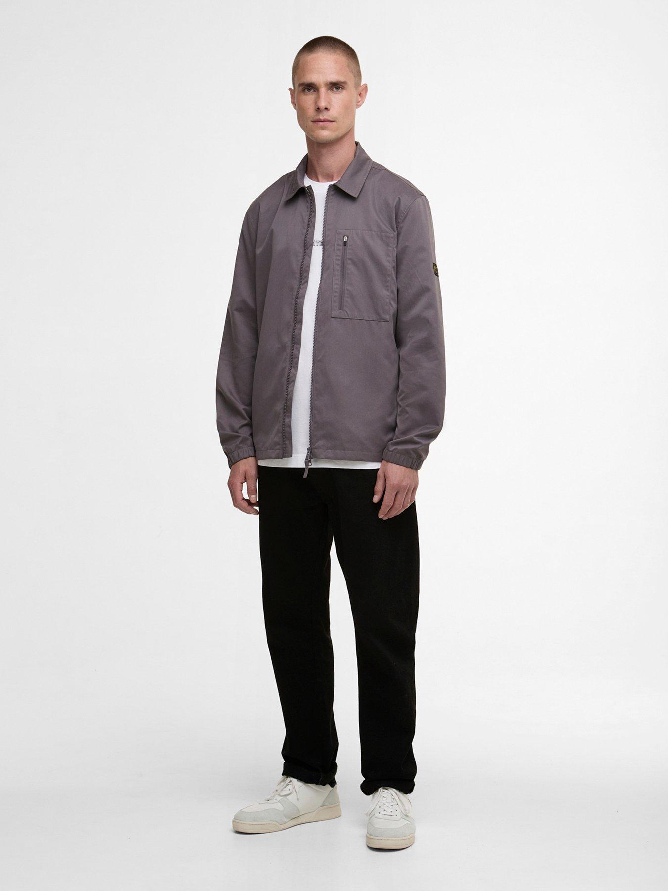 Image 3 of 6 of Barbour International Coil Overshirt - Purple