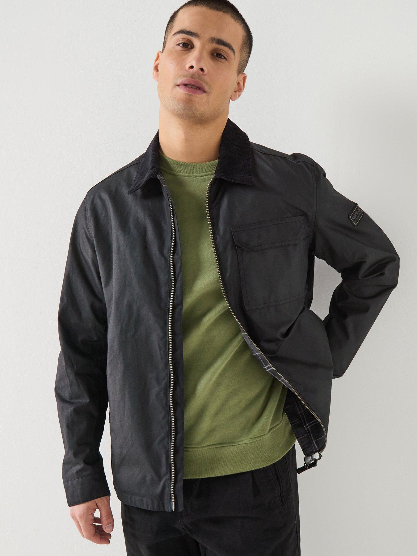 Barbour International Barbour International Maze Wax Jacket - Black