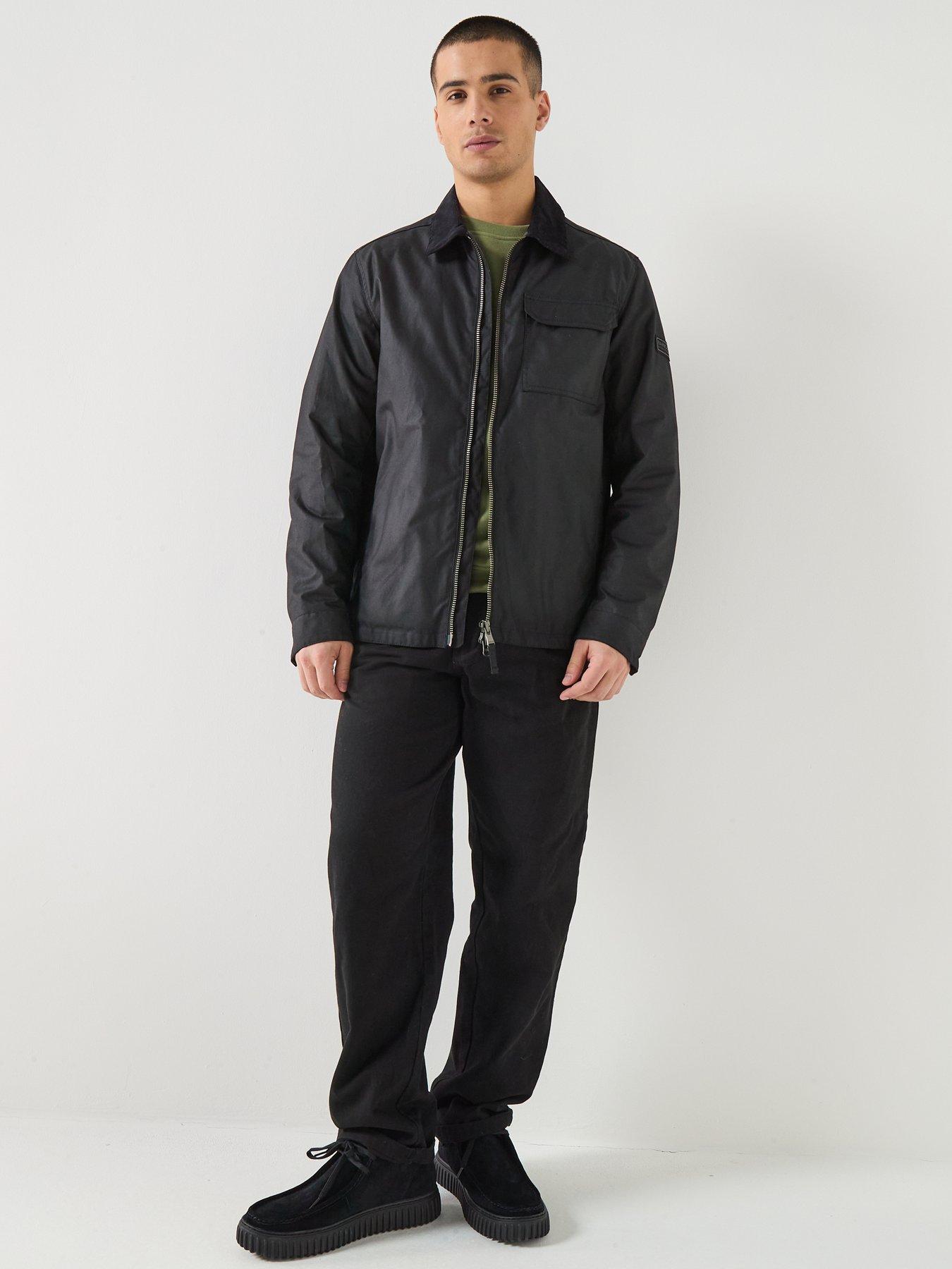 Barbour International Maze Wax Jacket - Black | Very