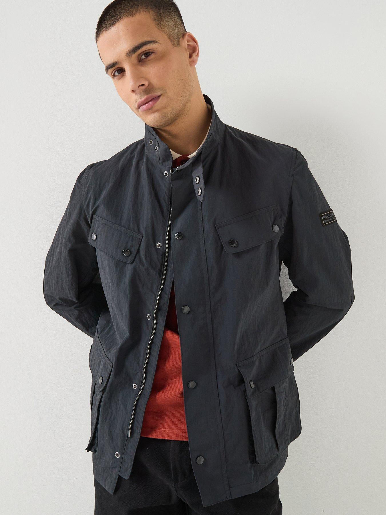 Barbour International Modern Showerproof Duke Jacket - Black