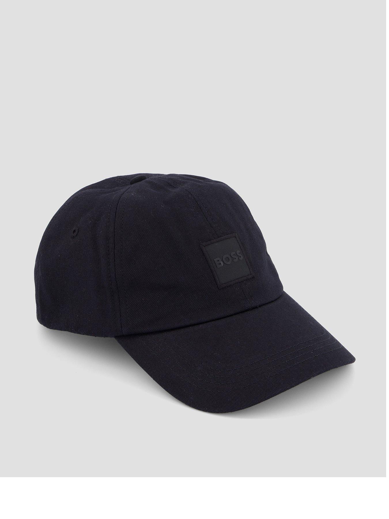 BOSS Derrel-Pl Tonal Badge Logo Baseball Cap - Black