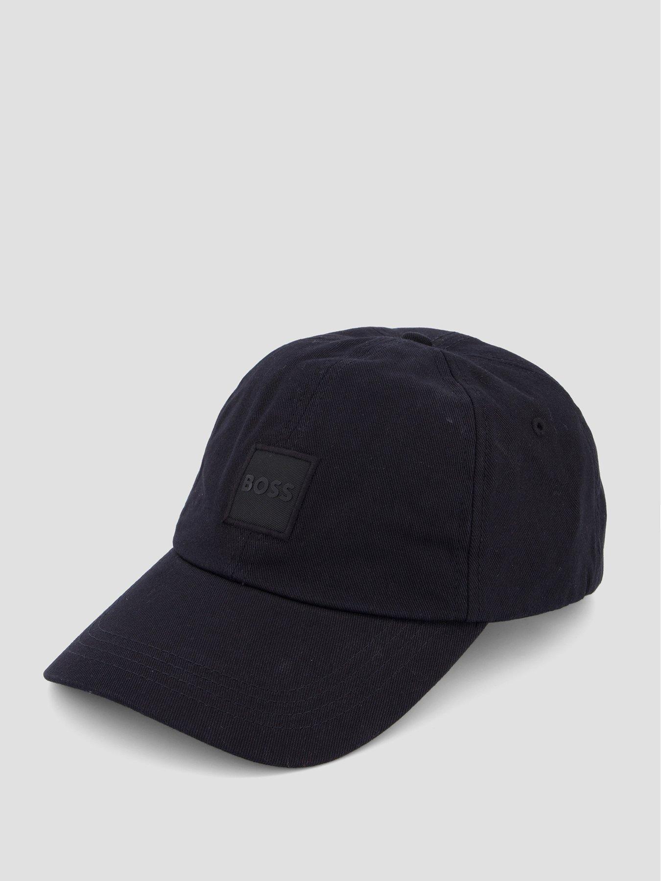 Image 2 of 4 of BOSS Derrel-Pl Tonal Badge Logo Baseball Cap - Black