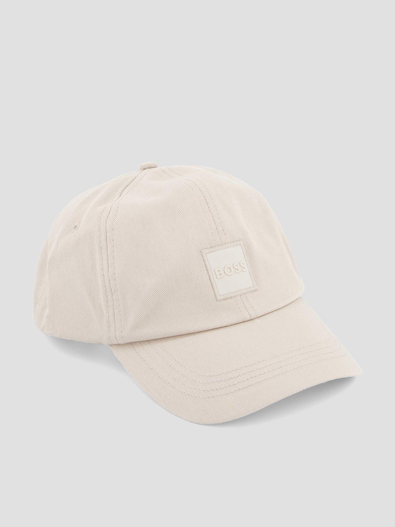 BOSS Derrel-Pl Tonal Badge Logo Baseball Cap - Grey