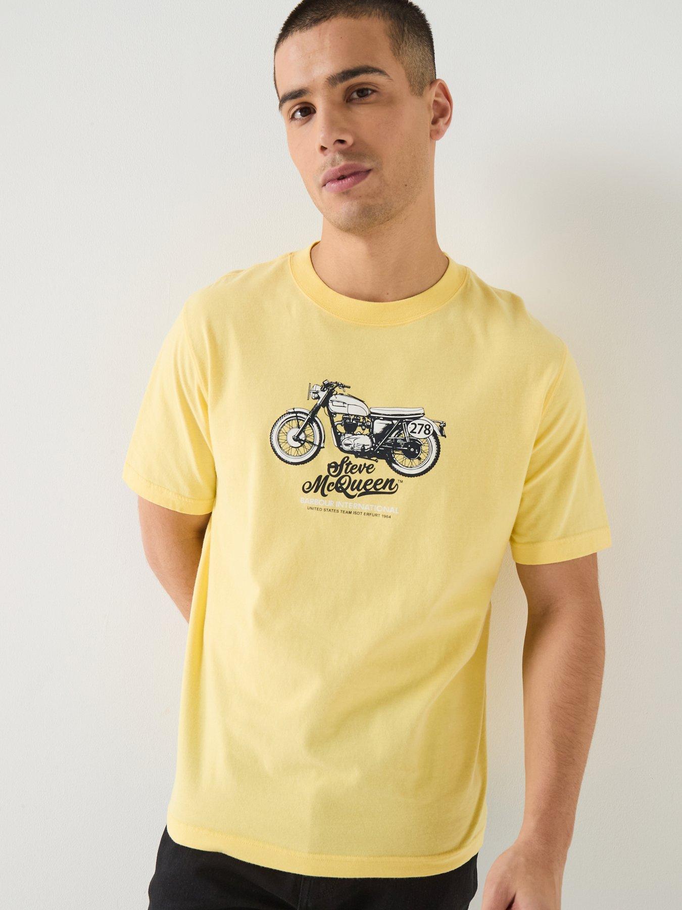 Barbour International Cerney Relaxed T-Shirt - Yellow