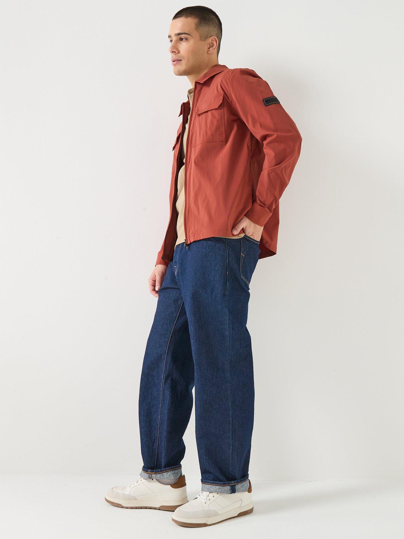 Image 6 of 6 of Barbour International Tucson Overshirt - Dark Orange