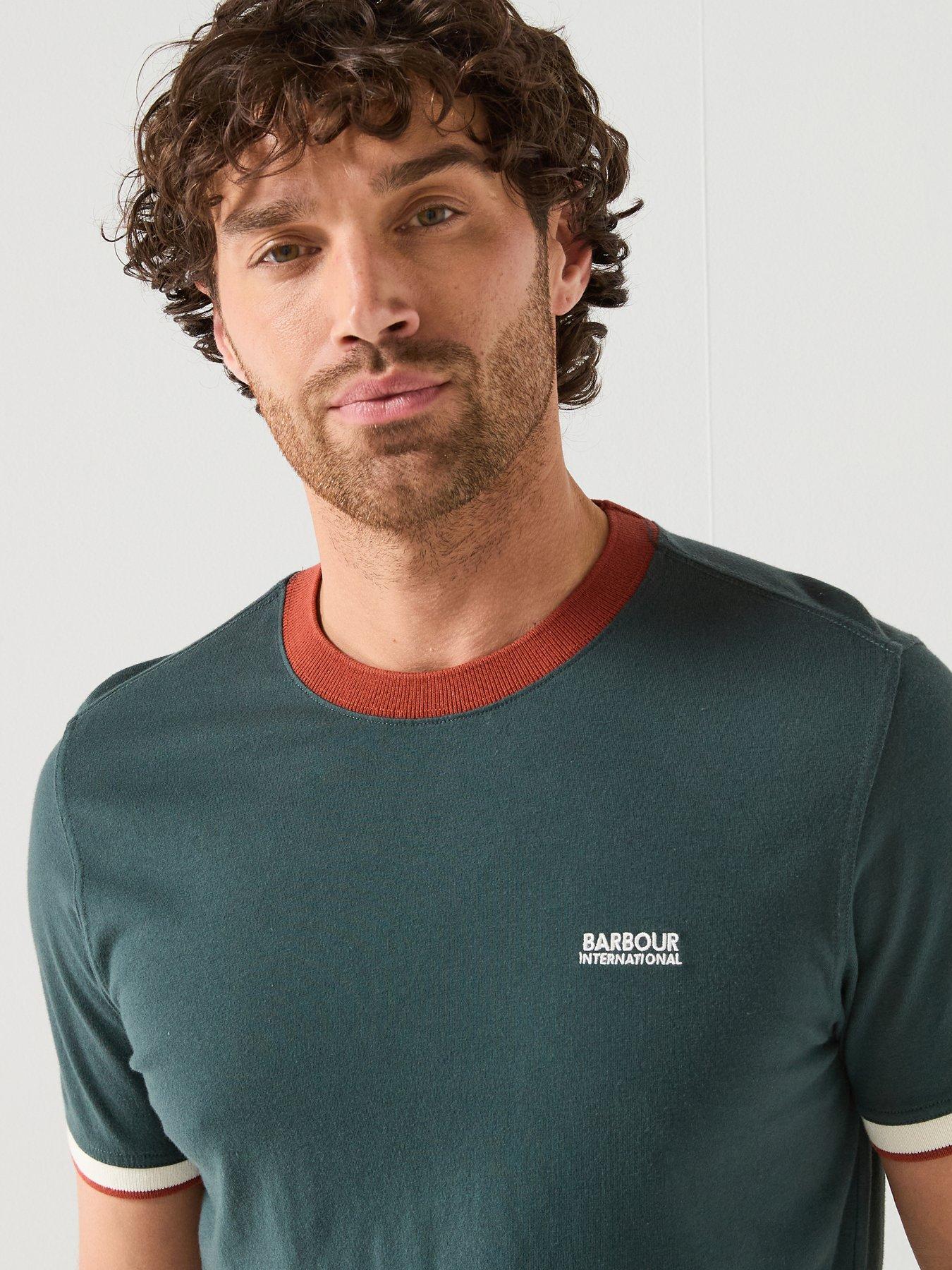 Image 4 of 6 of Barbour International Howall T-Shirt - Dark Green