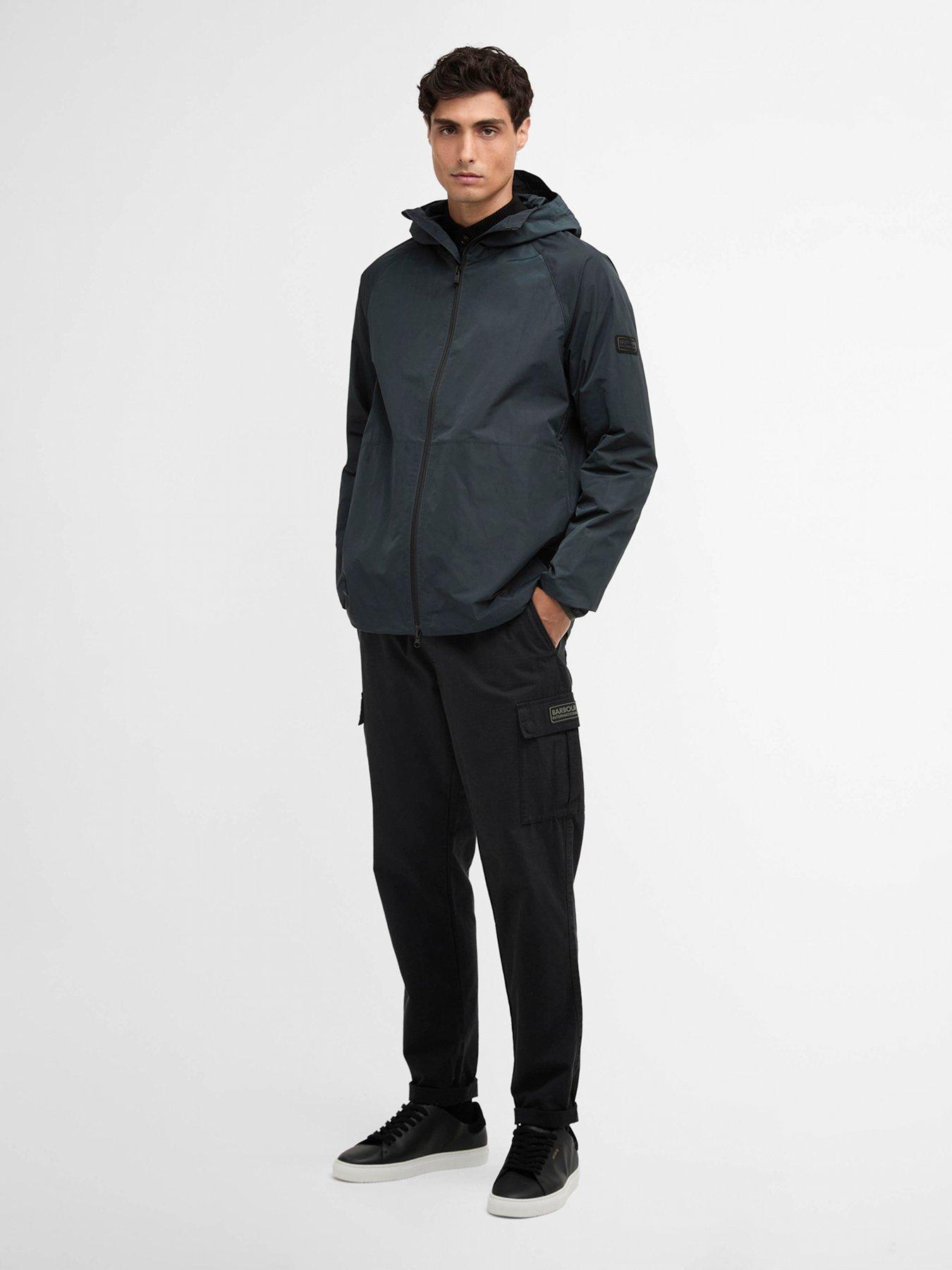 Image 3 of 6 of Barbour International Peckett Showerproof Jacket - Green