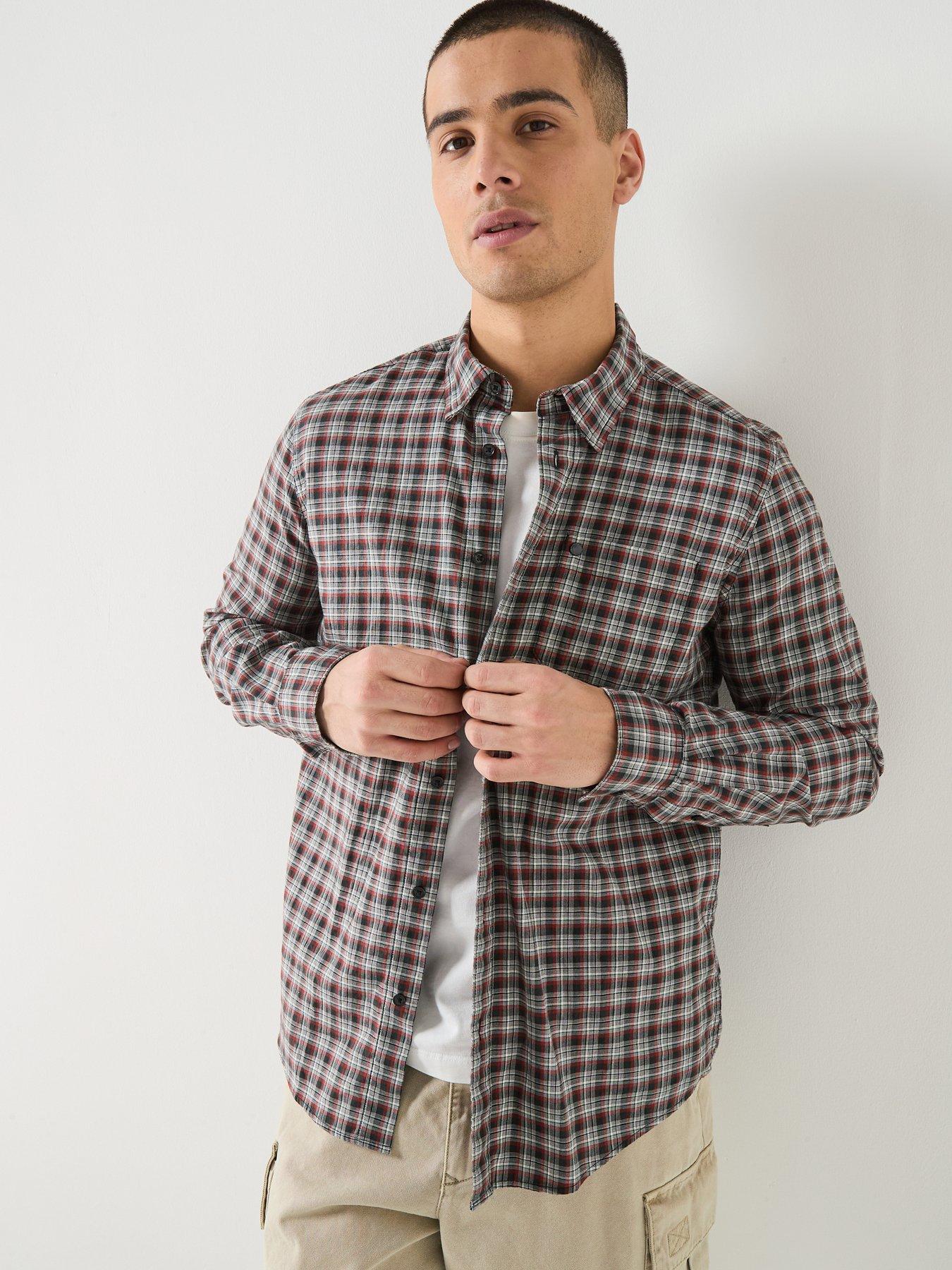 Barbour International Peregrine Check Shirt - Brown