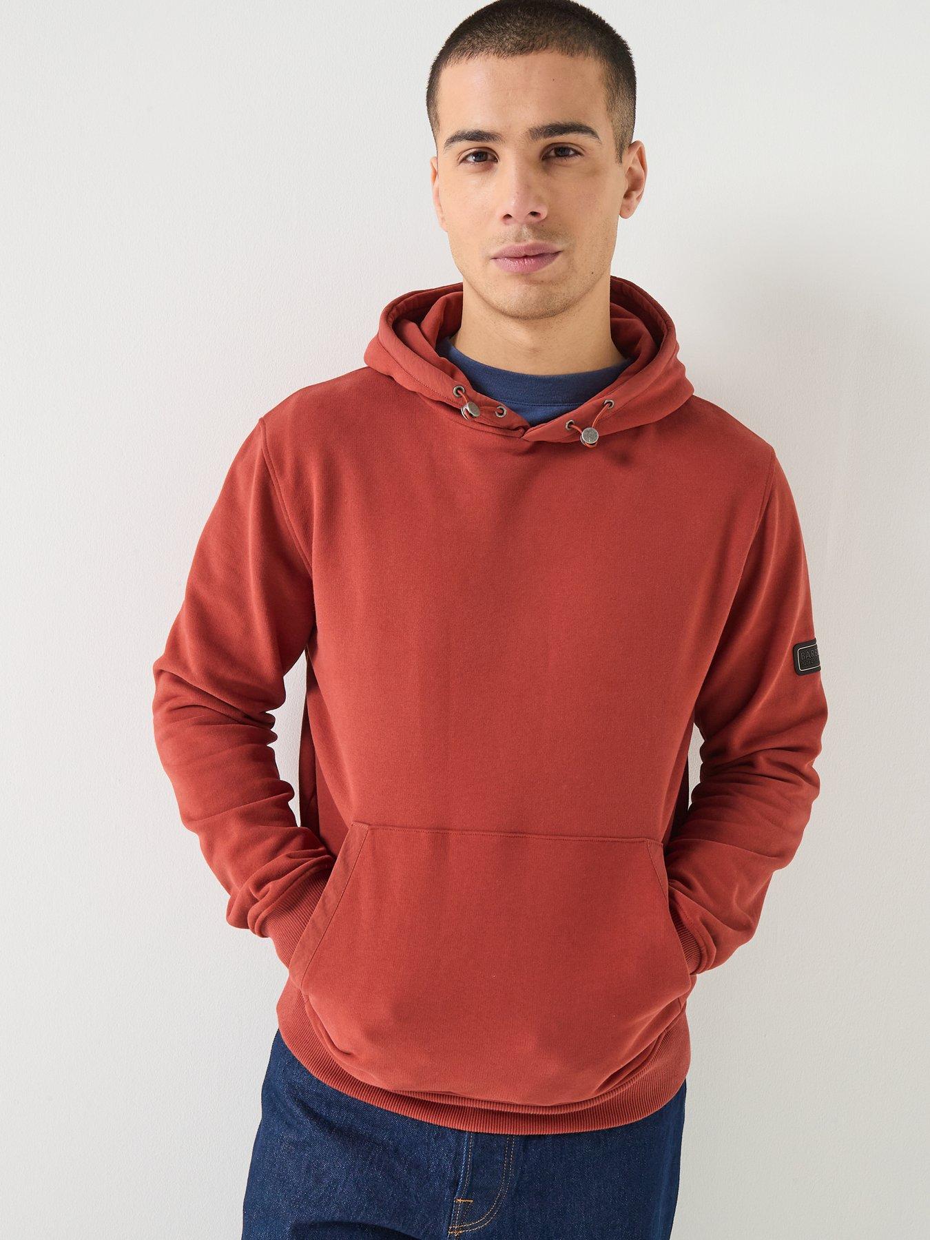 Barbour International Ehan Hoodie, Dark Orange, Size 2Xl, Men