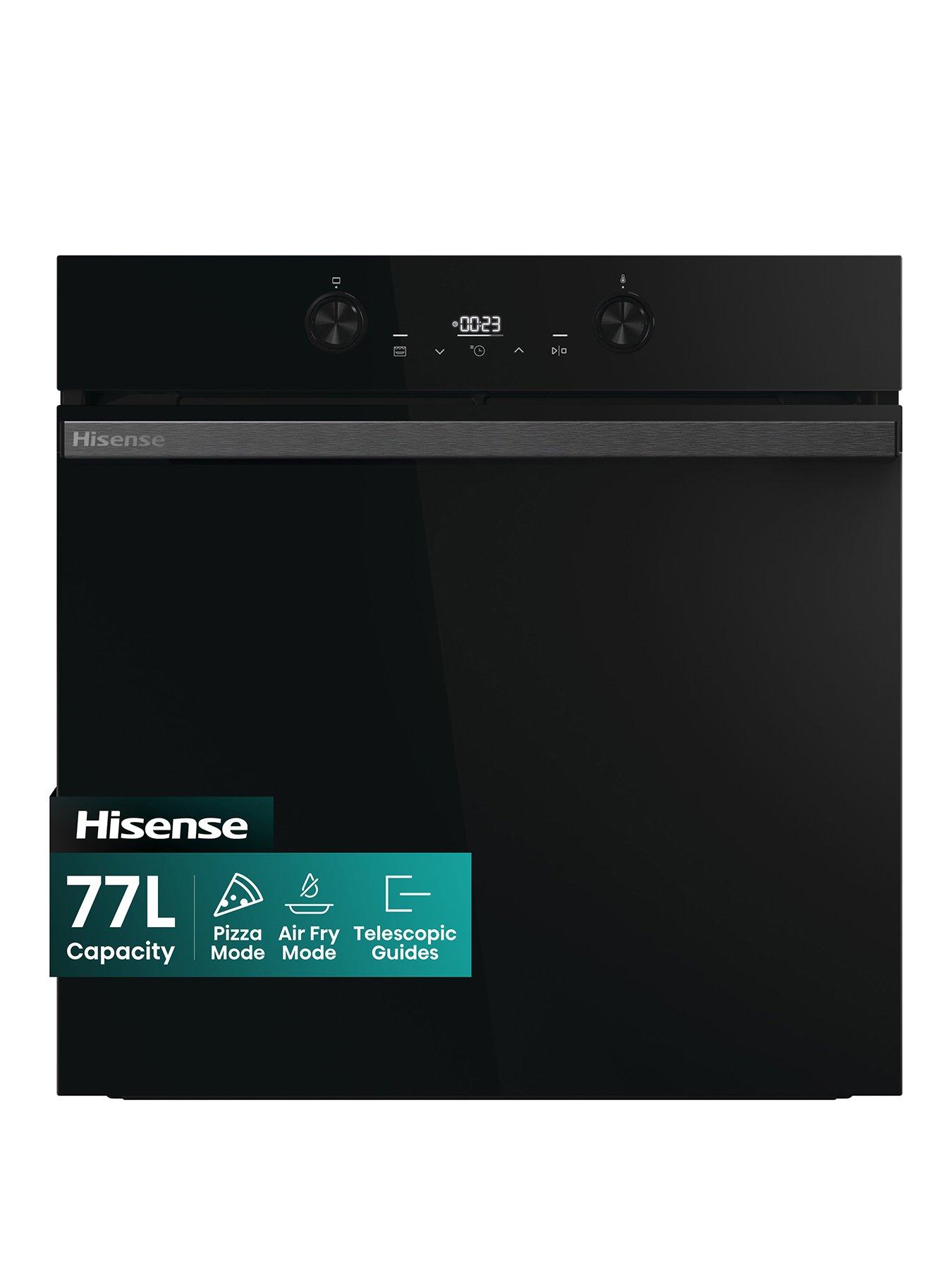 Hisense Hi4 BlackLine BI64223ADBGUK Built In Electric Single Steam Oven - Jet Black