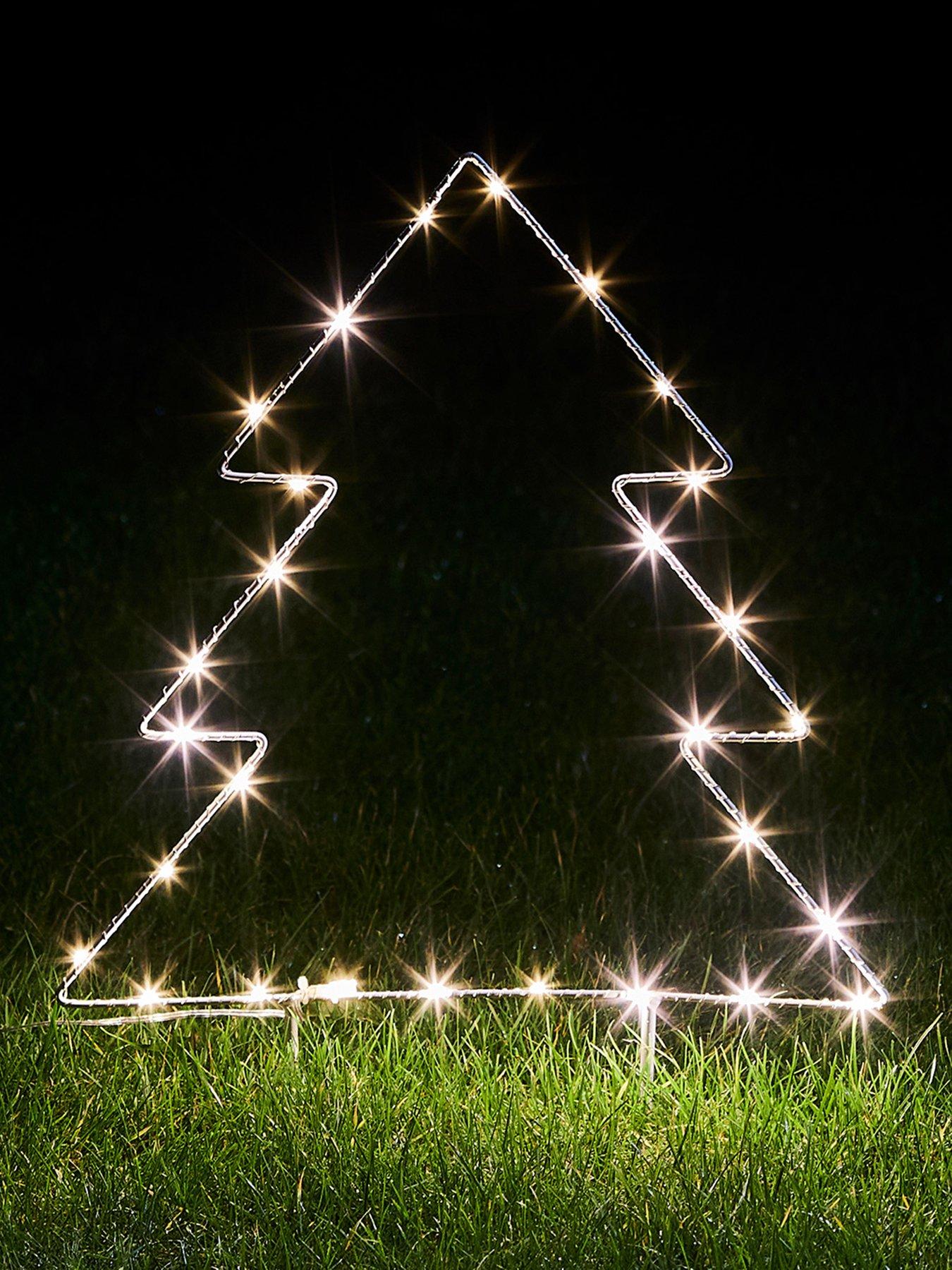 Lights4Fun Christmas Tree Stake Lights