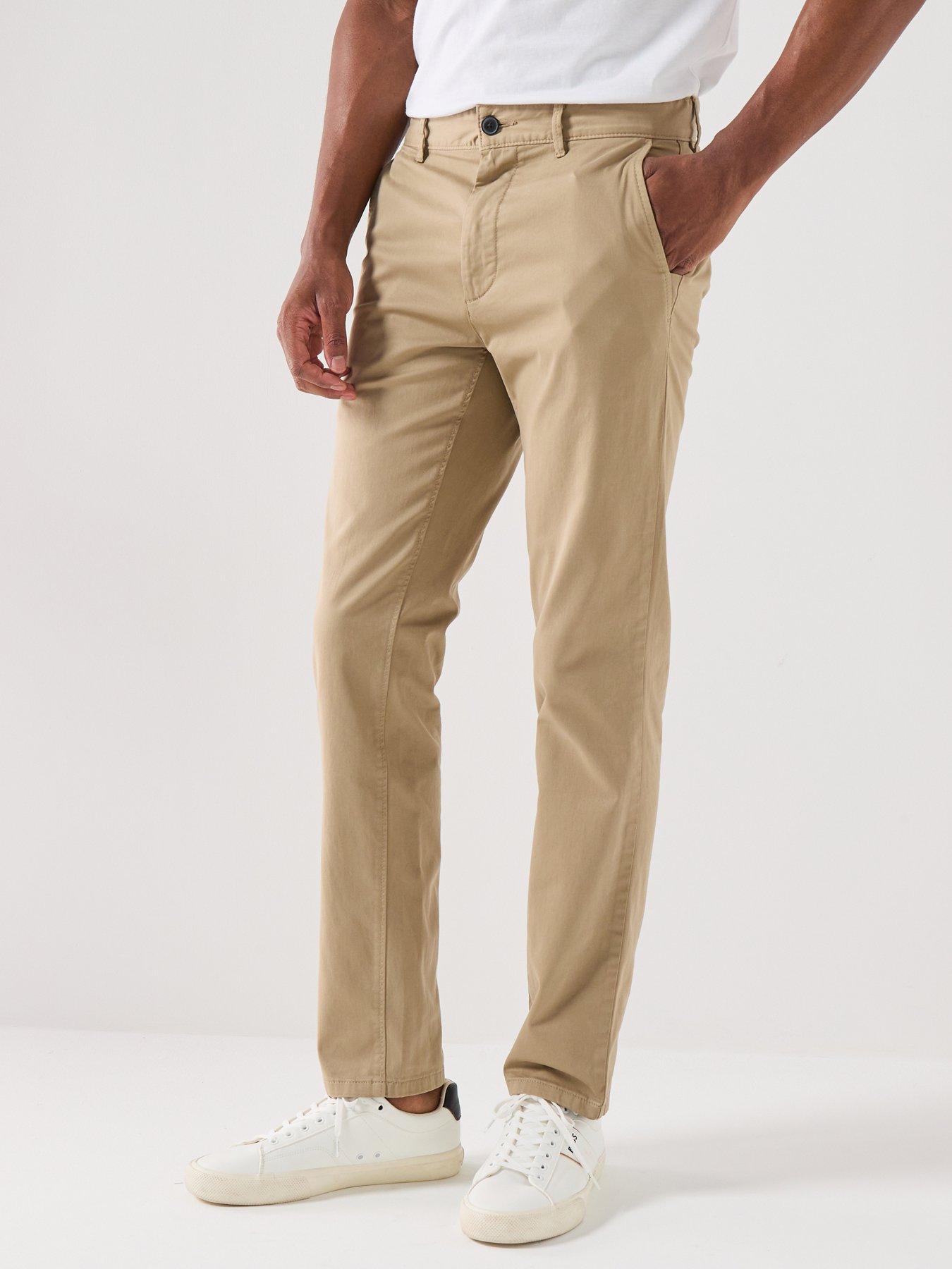 BOSS Boss Slim Fit Chinos - Light Beige
