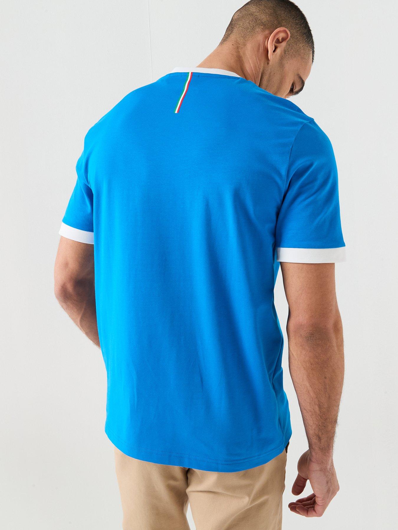 Image 2 of 6 of BOSS Italy World Cup T-Shirt - Bright Blue