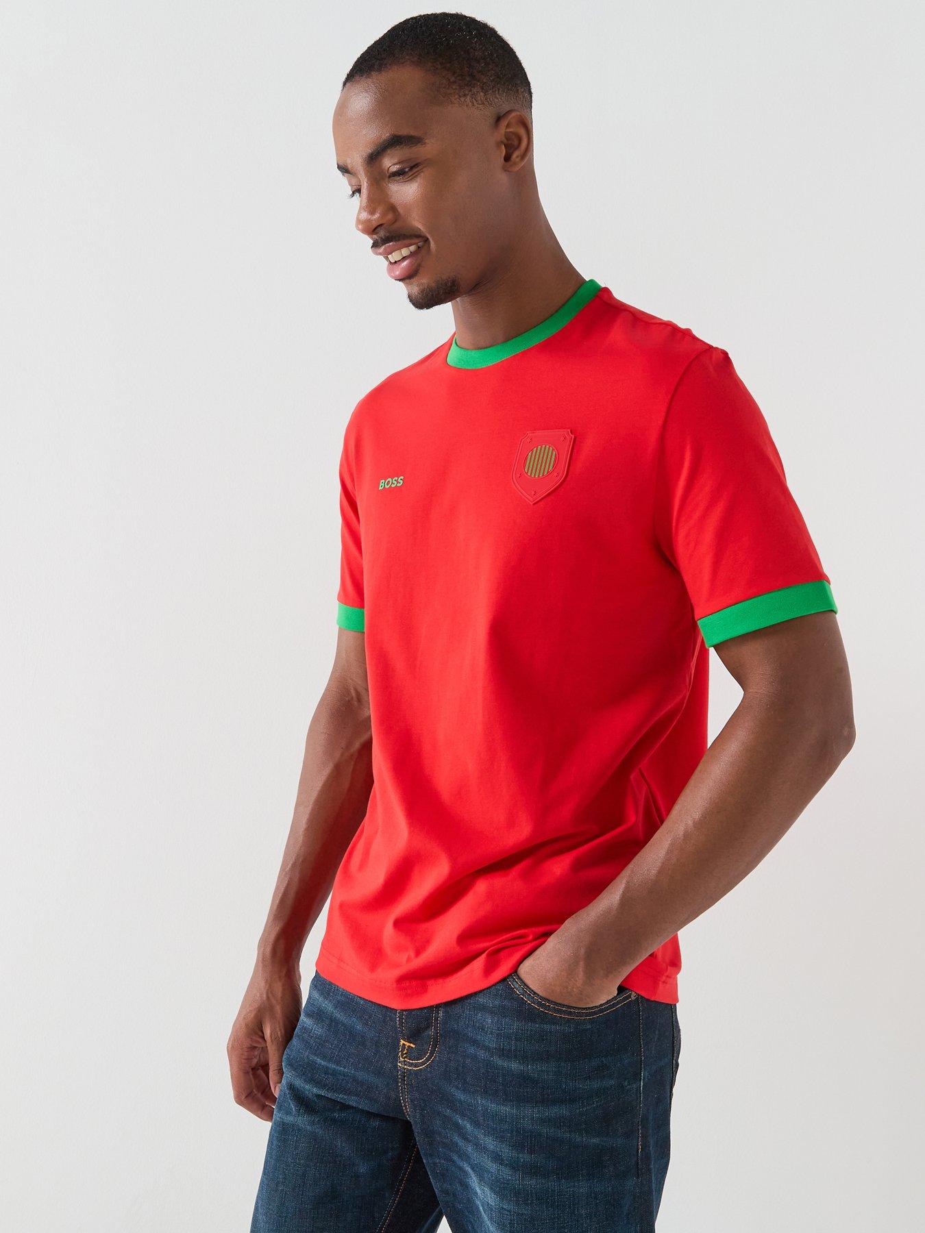 BOSS Boss Ts_bb Bc Lux Portugal World Cup T-shirt - Red