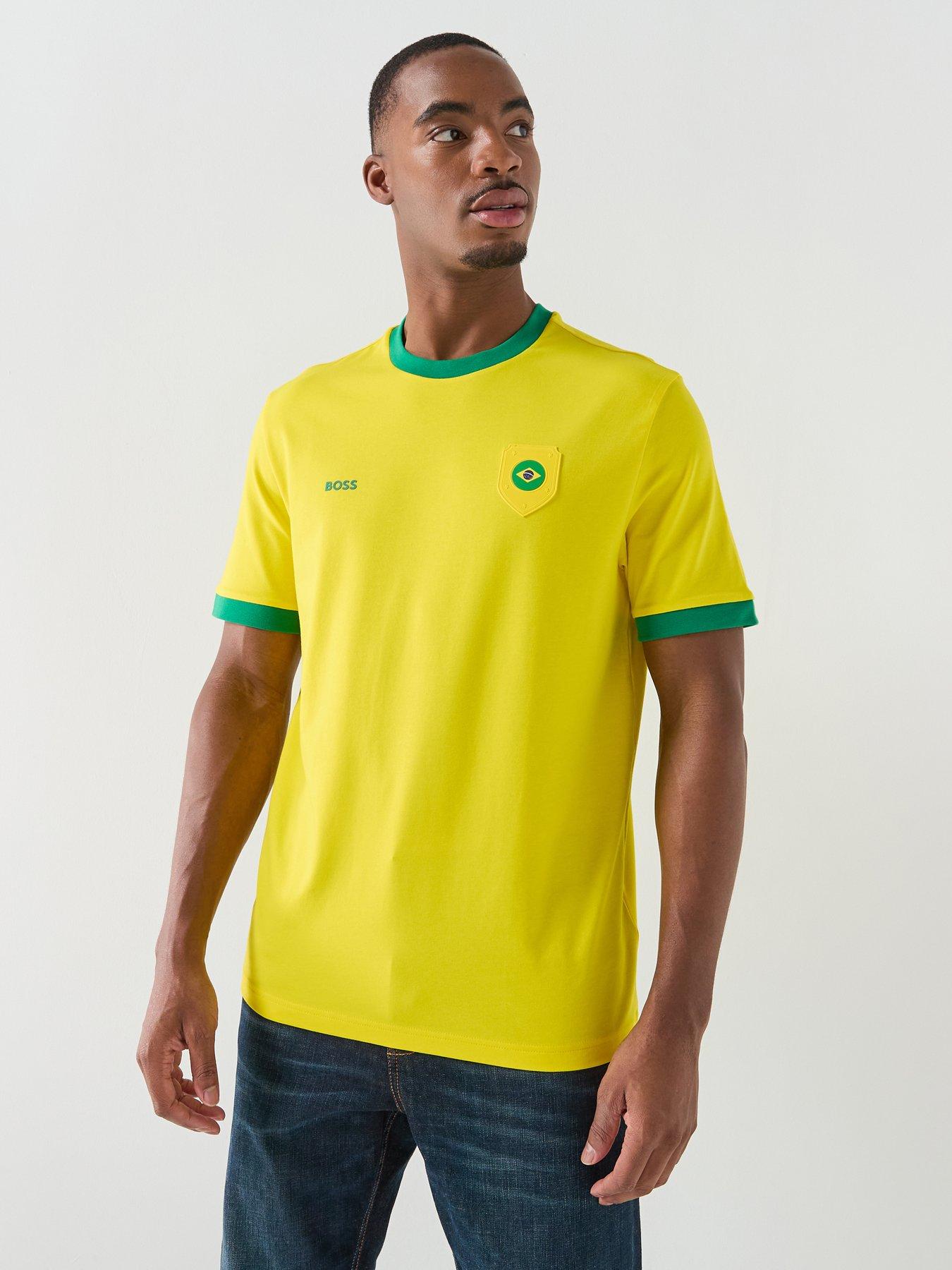 BOSS: Lux Brazil World Cup T-Shirt - Yellow