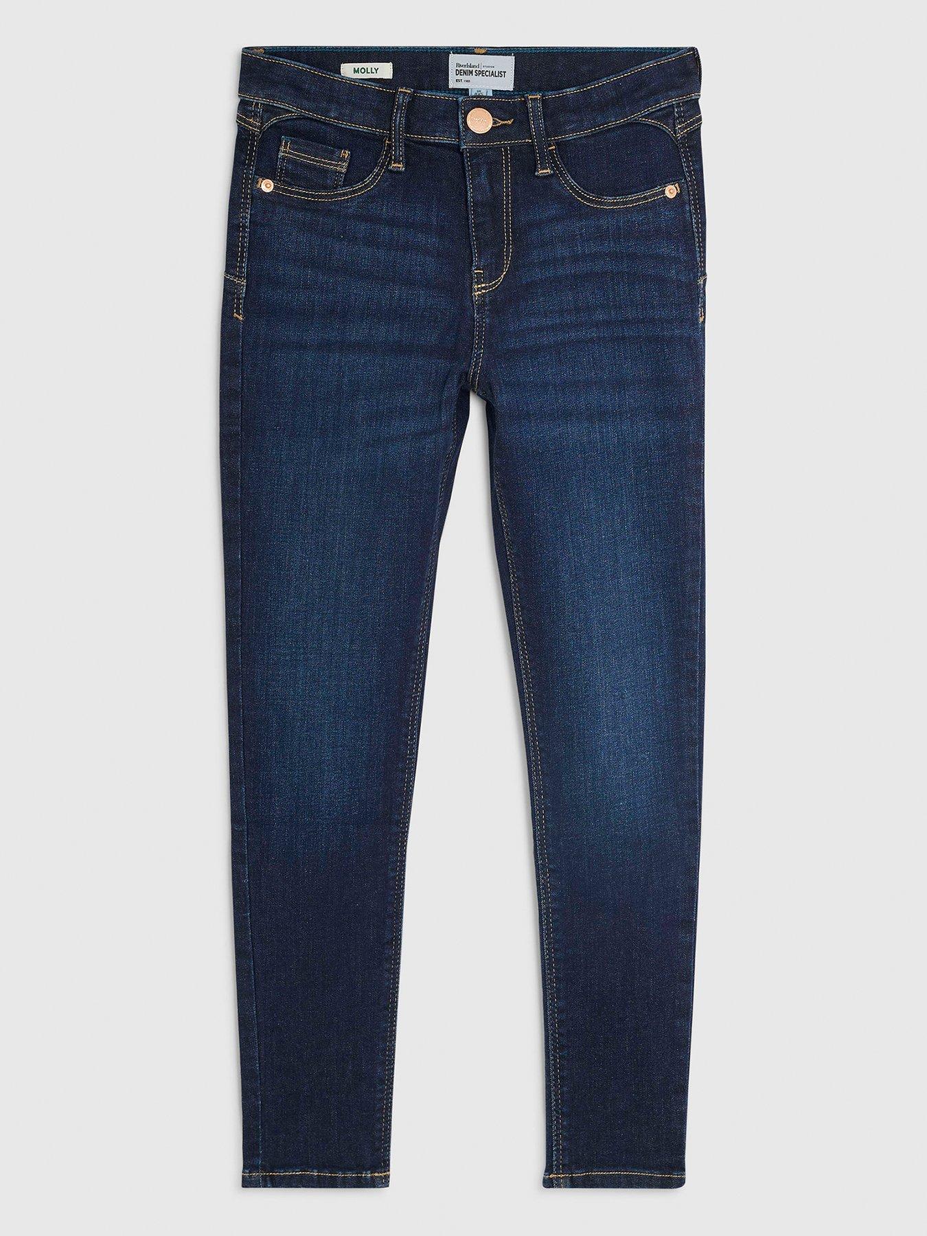 River Island Petite Molly Sculpt Washington Jeans - Blue