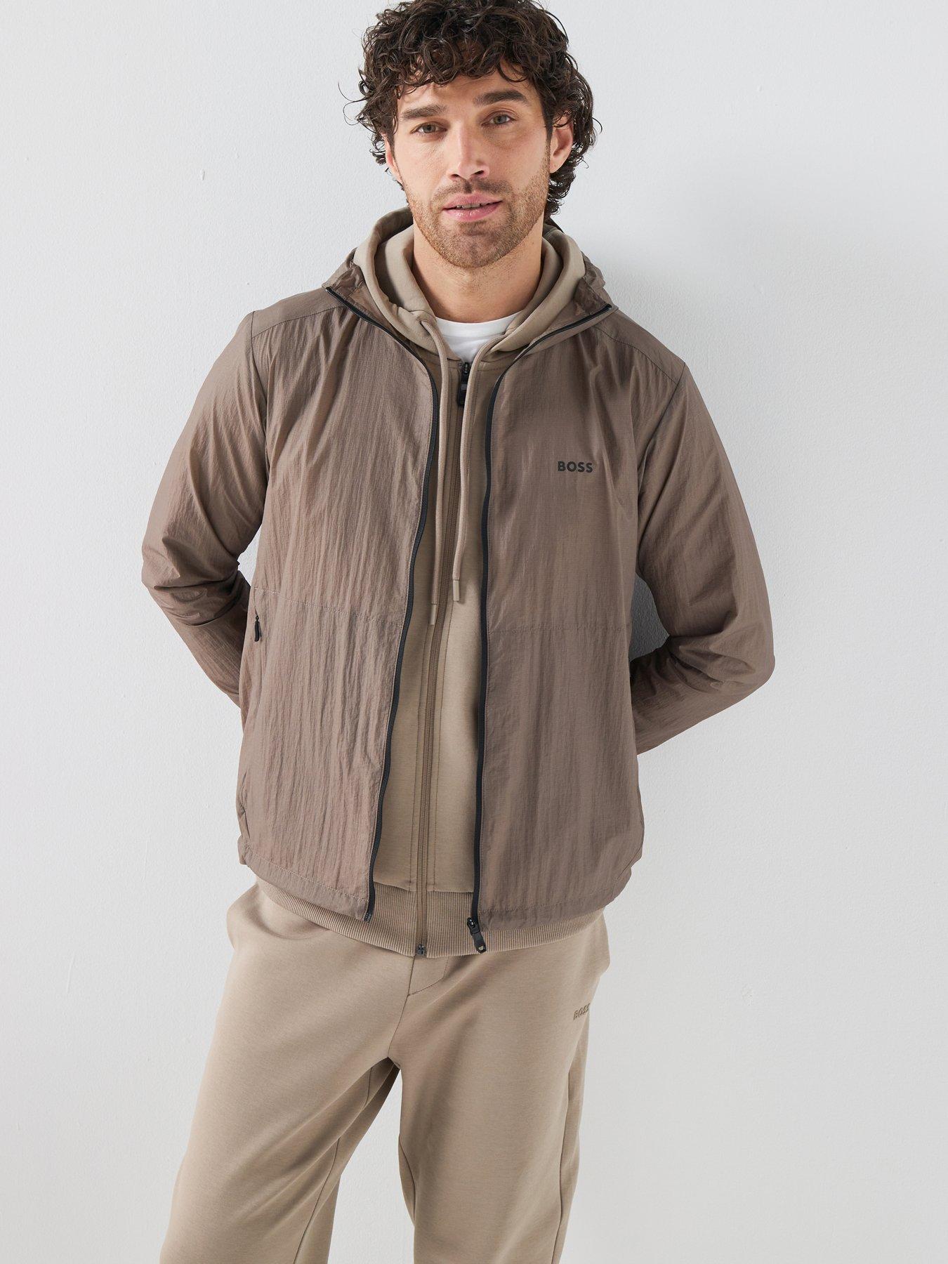 BOSS Airynix Lightweight Shell Jacket - Light Green