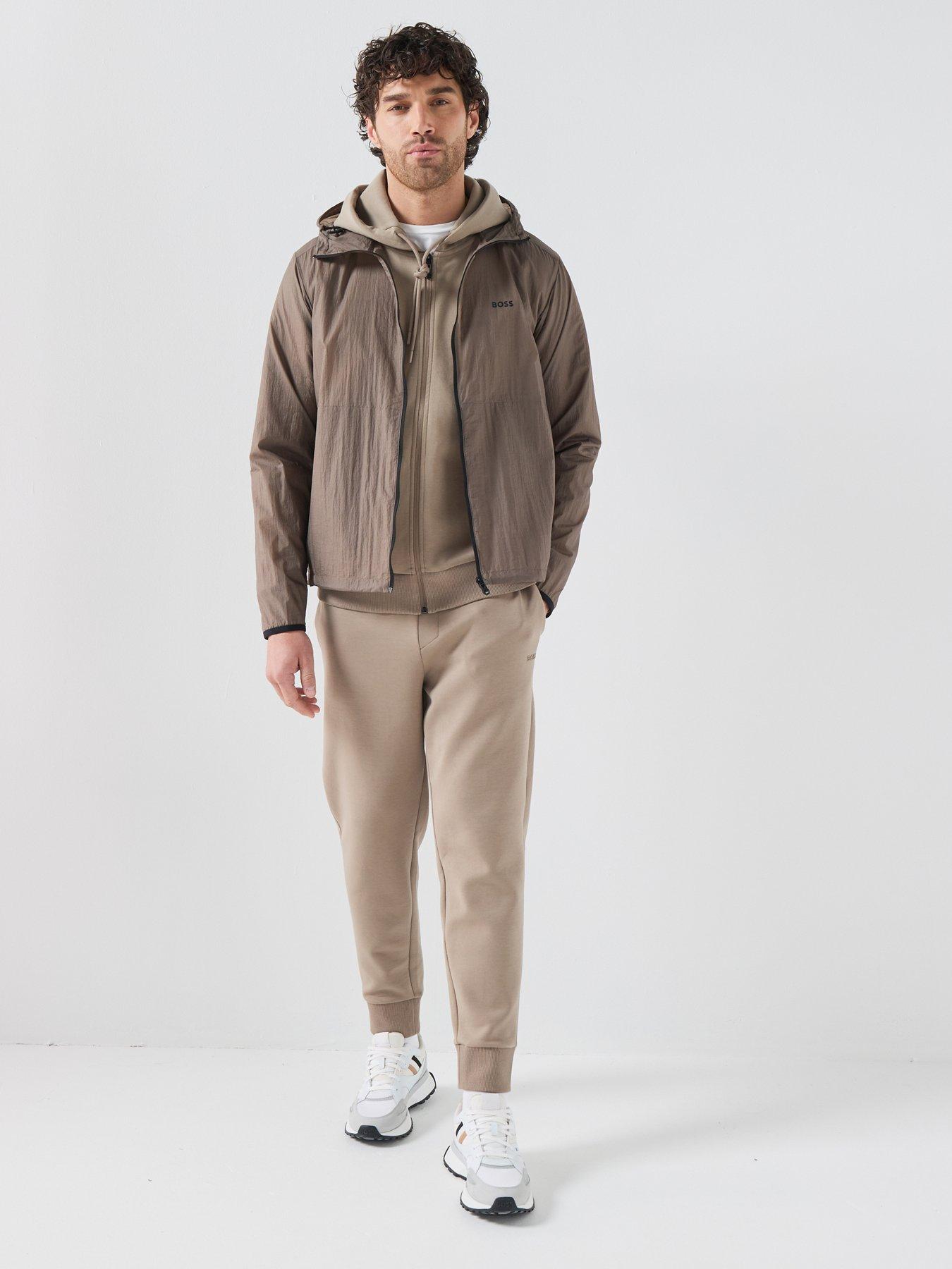 Image 3 of 6 of BOSS Airynix Lightweight Shell Jacket - Light Green