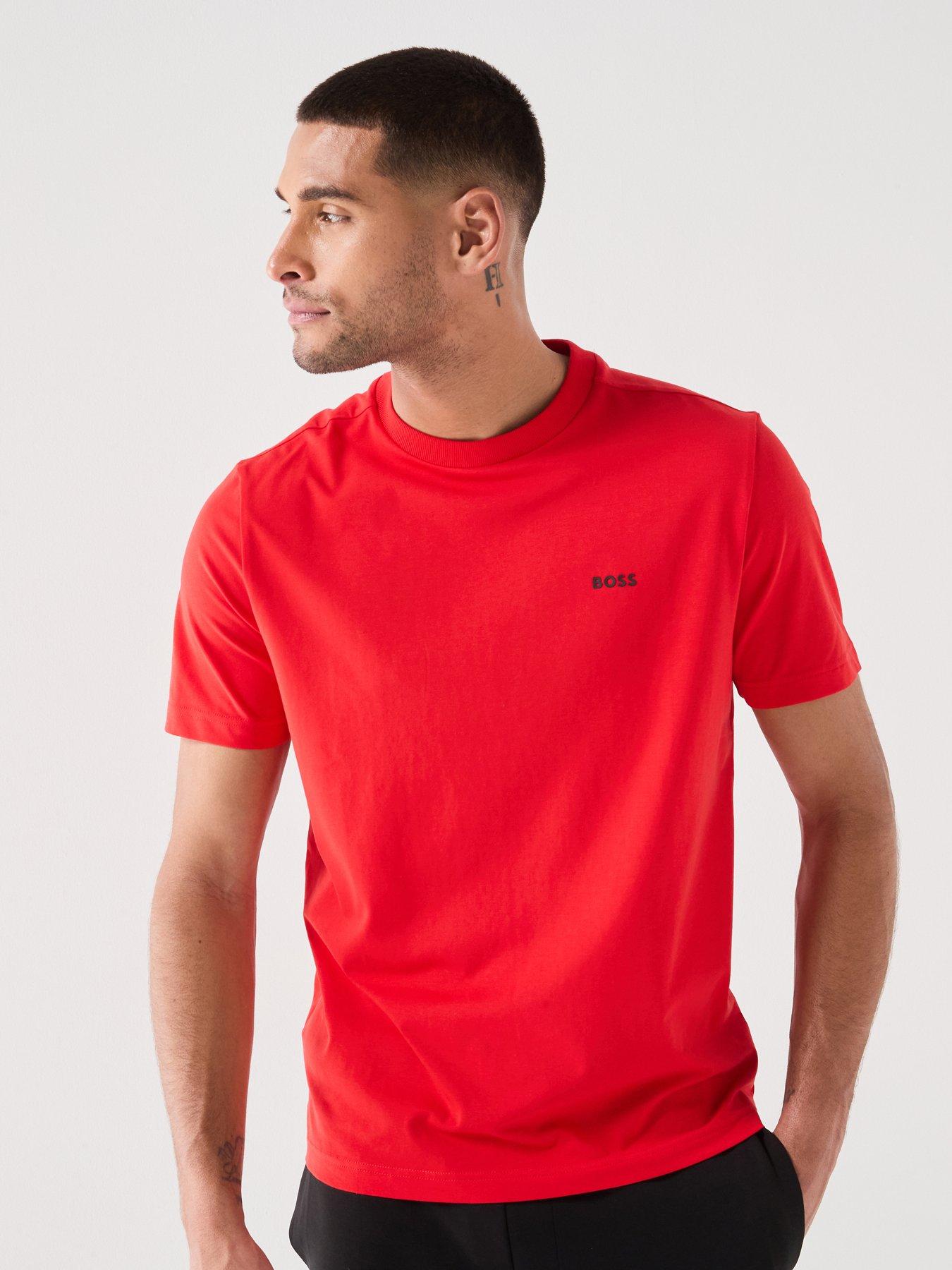 BOSS Boss Tee Regular Fit T-shirt - Red