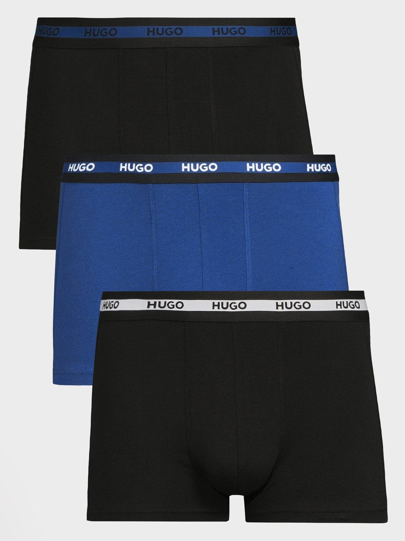 HUGO Bodywear Triplet 3 Pack Trunks - Assorted