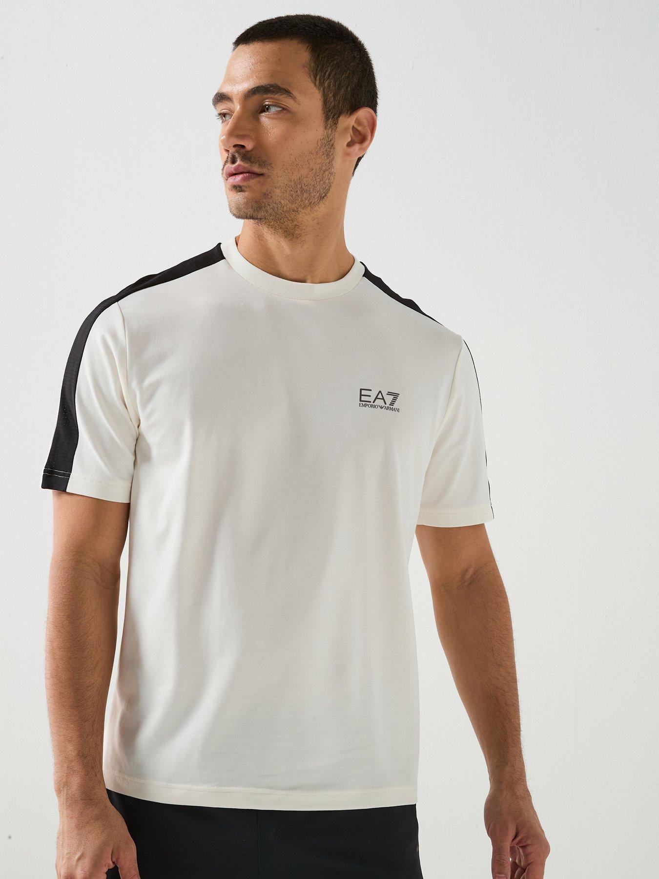 EA7 Emporio Armani Natural Ventus T-Shirt - Off White