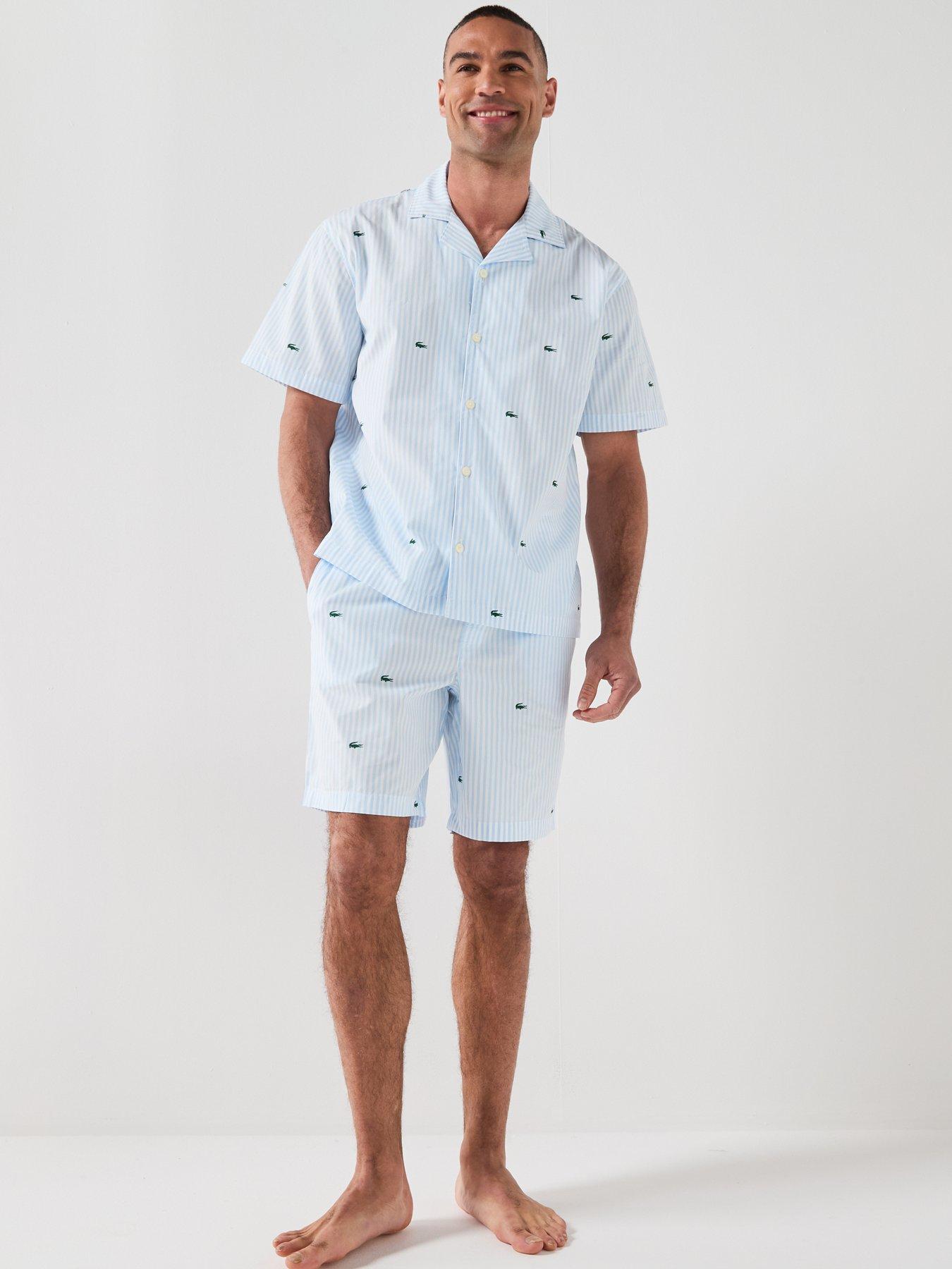 Image 3 of 6 of Lacoste Pyjama Set - Light Blue