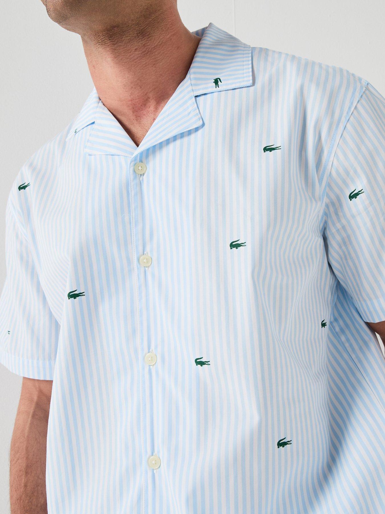Image 4 of 6 of Lacoste Pyjama Set - Light Blue