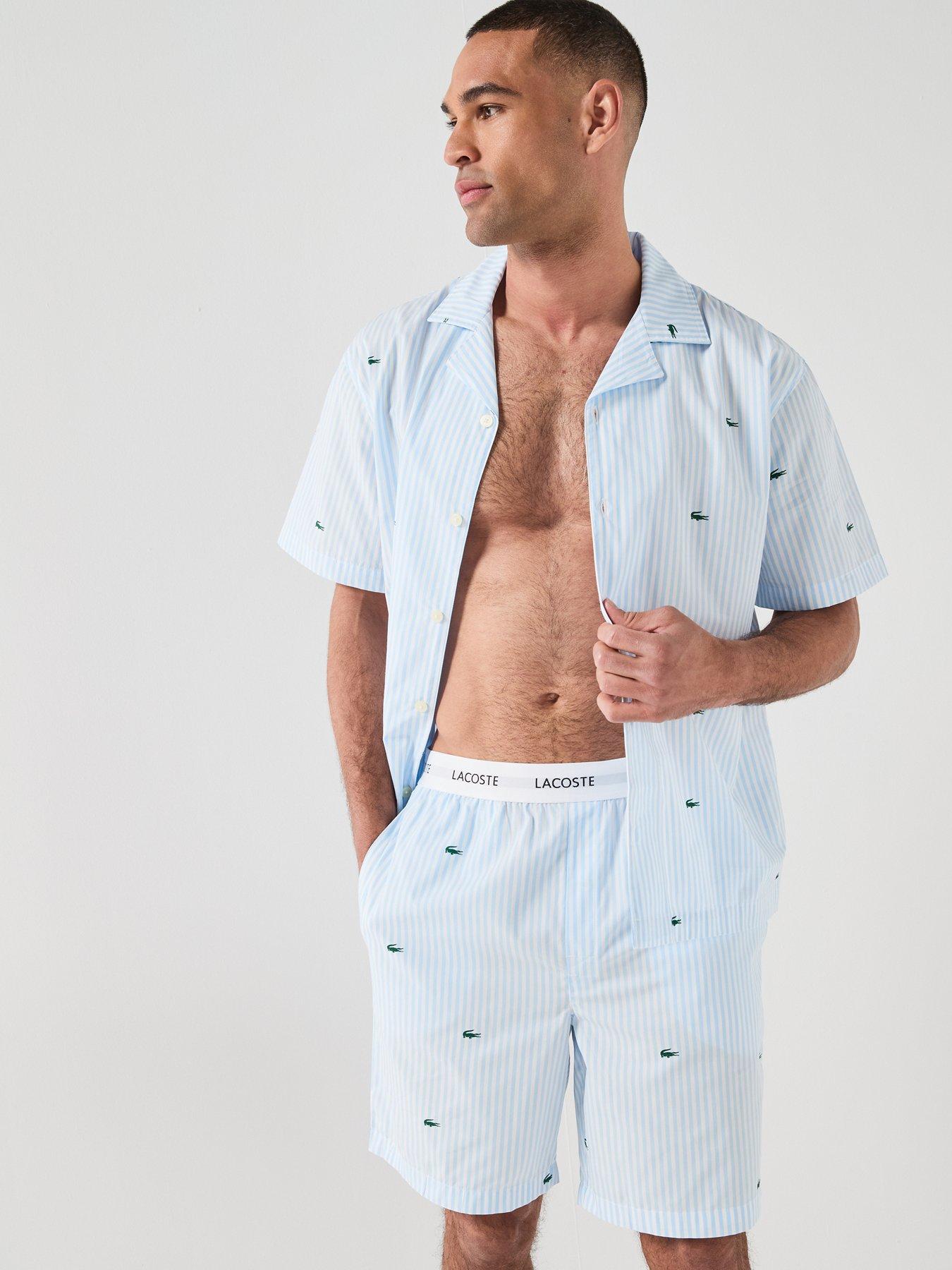 Image 6 of 6 of Lacoste Pyjama Set - Light Blue