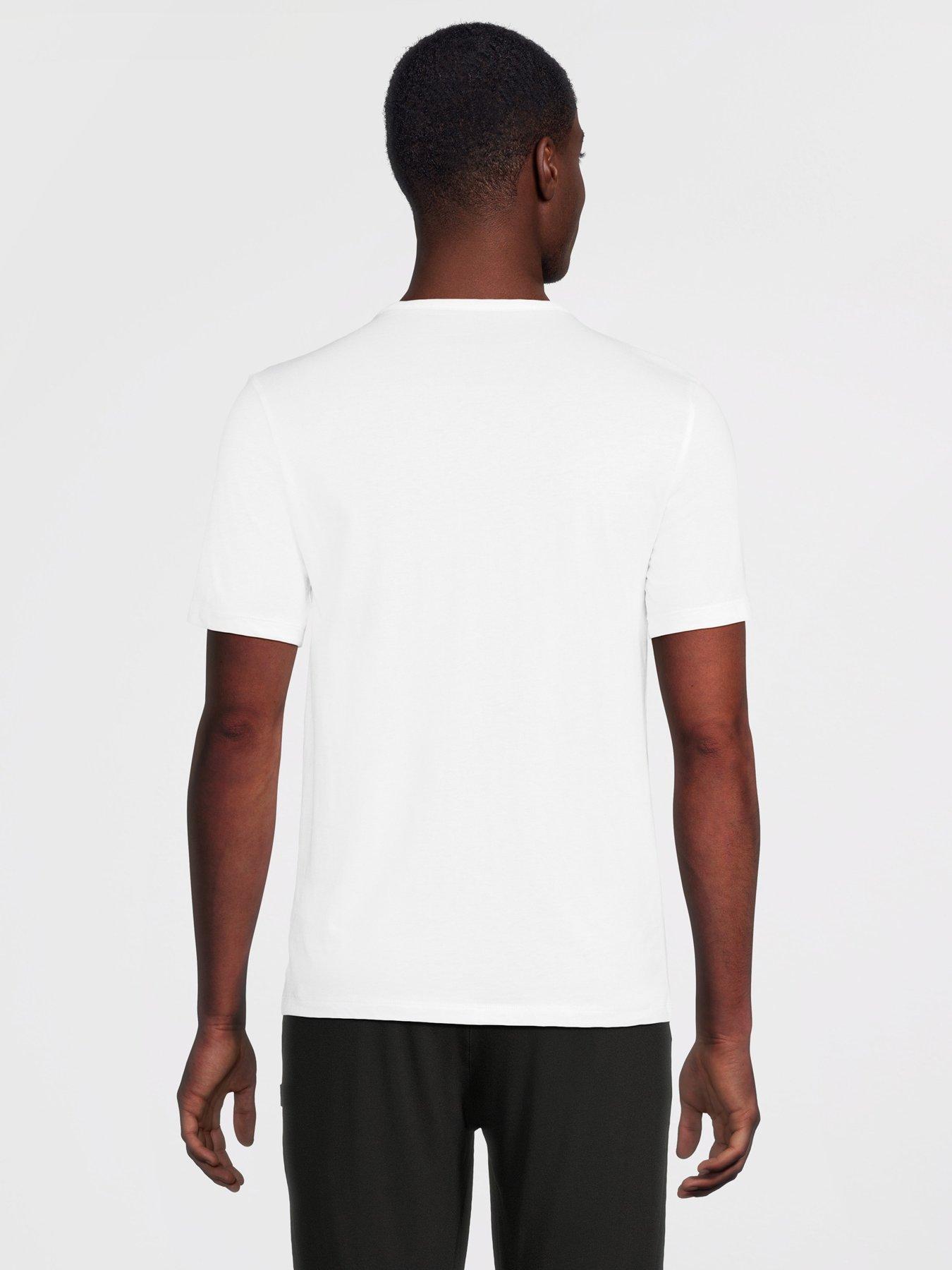 Image 3 of 5 of HUGO Bodywear Triplet 3 Pack Loungewear T-Shirts - Assorted