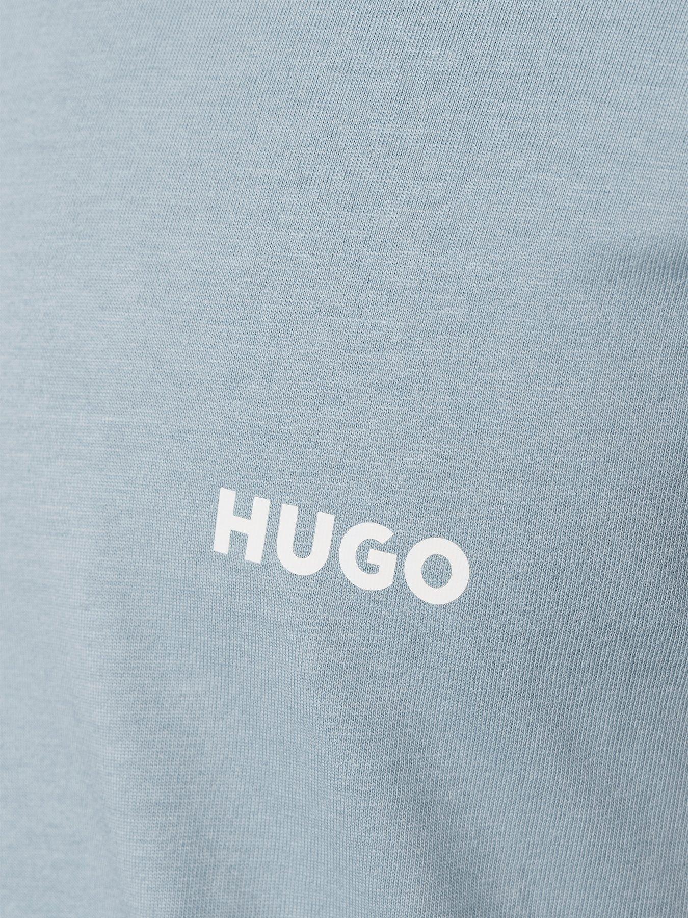 Image 5 of 5 of HUGO Bodywear Triplet 3 Pack Loungewear T-Shirts - Assorted
