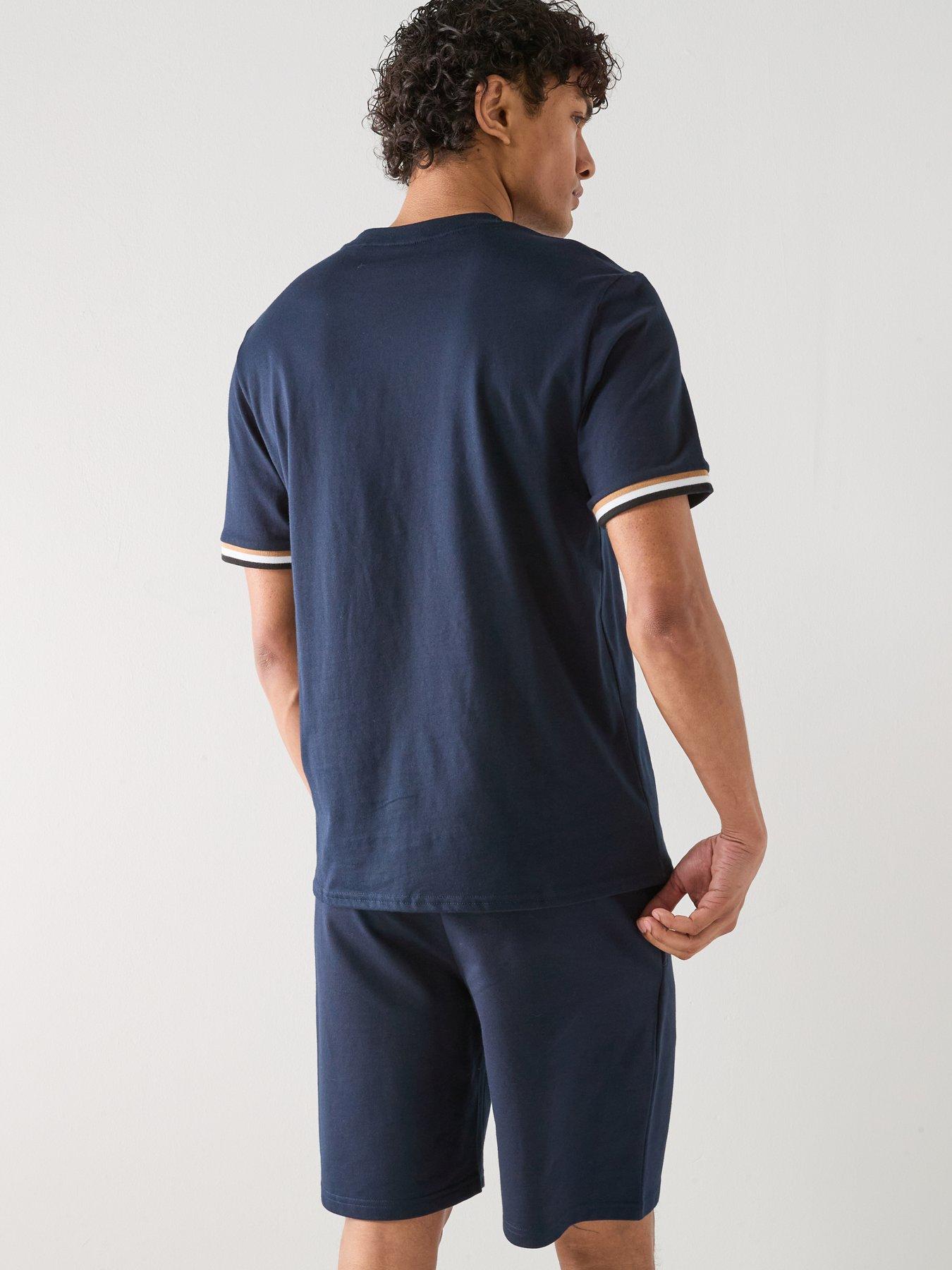 Image 2 of 5 of BOSS Iconic Loungewear T-Shirt - Navy