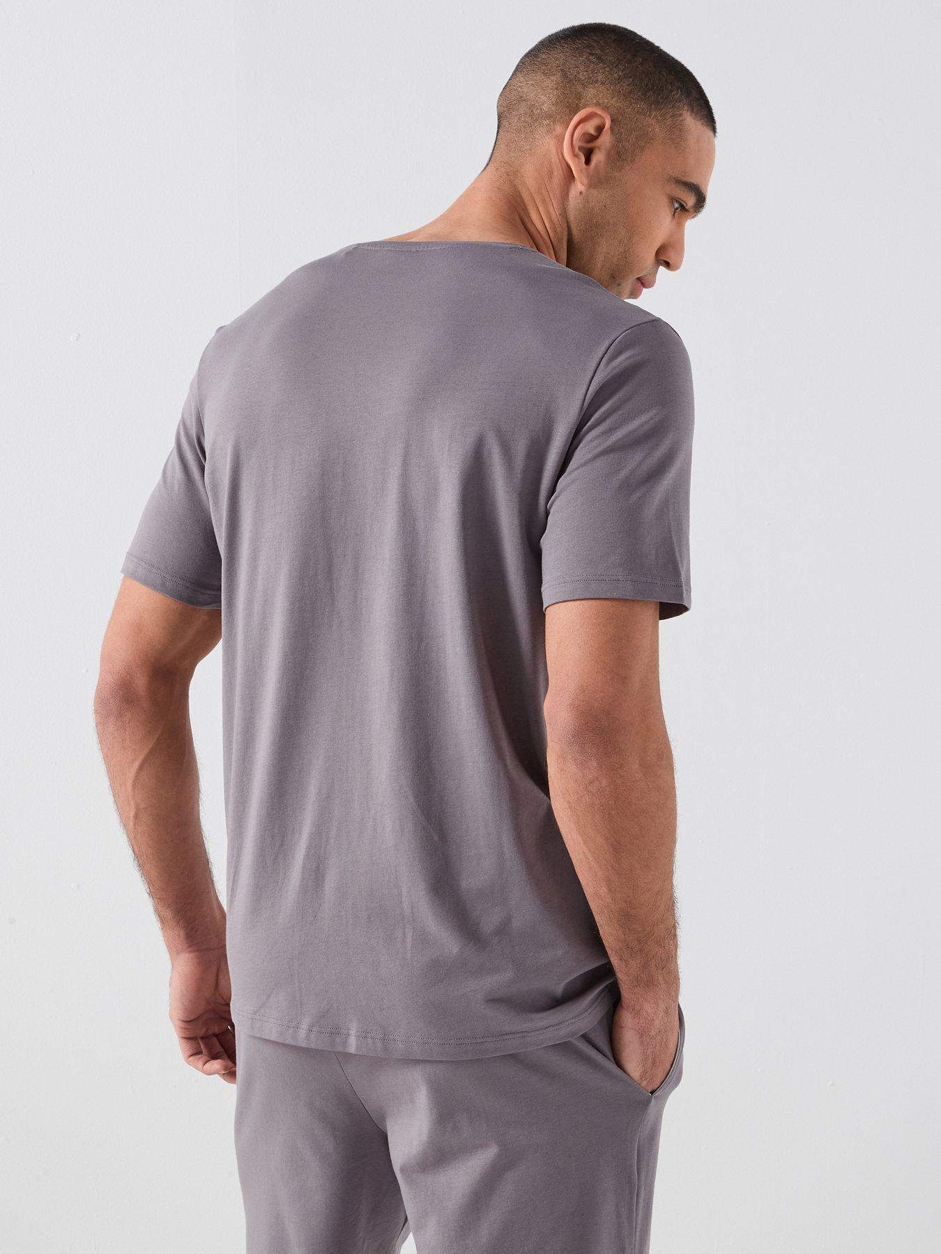 Image 2 of 5 of BOSS Mix &amp; Match Loungewear T-Shirt - Dark Grey