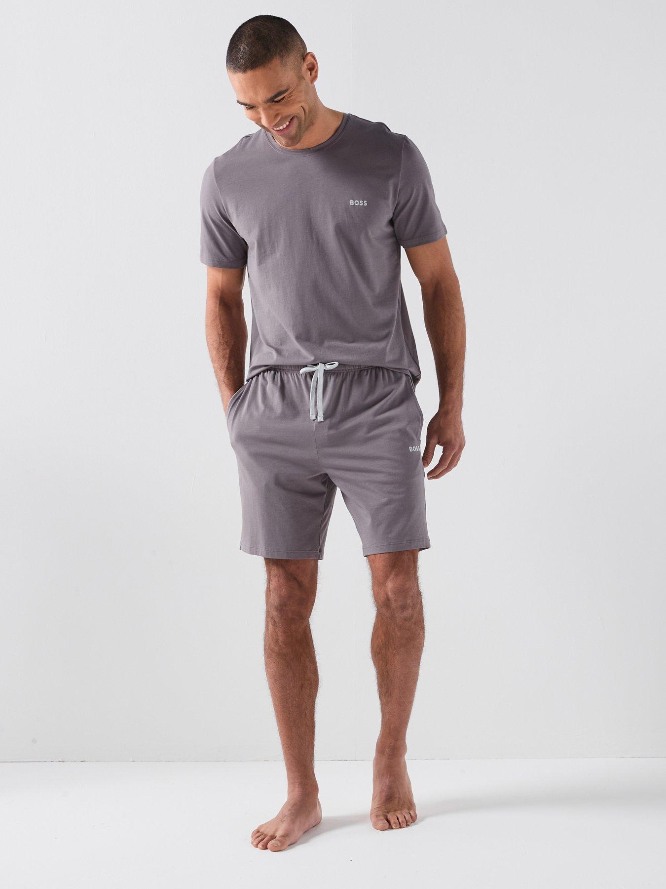 Image 3 of 5 of BOSS Mix &amp; Match Loungewear T-Shirt - Dark Grey