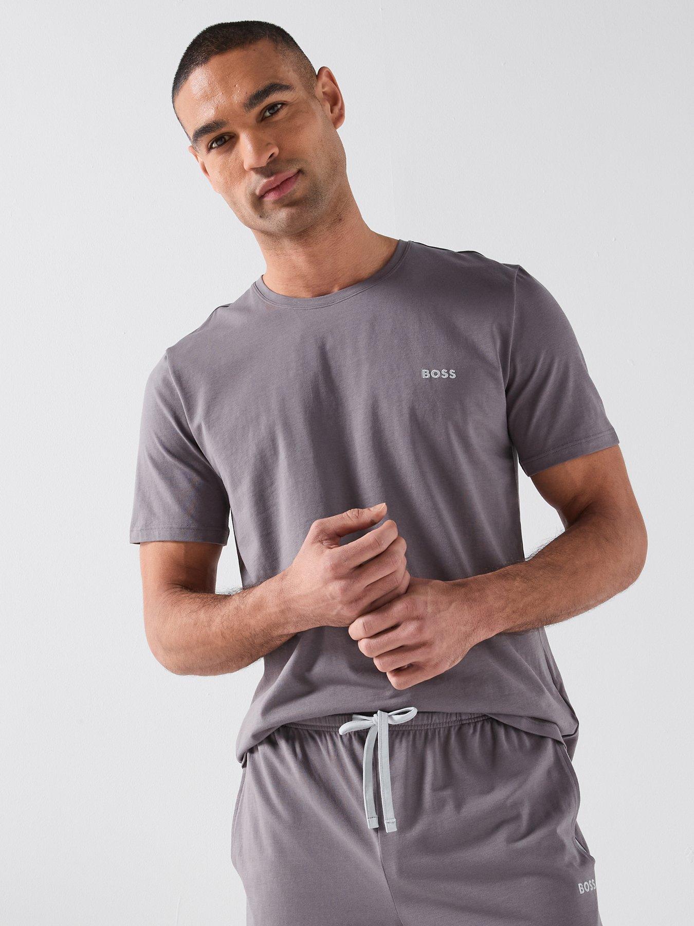 Image 5 of 5 of BOSS Mix &amp; Match Loungewear T-Shirt - Dark Grey