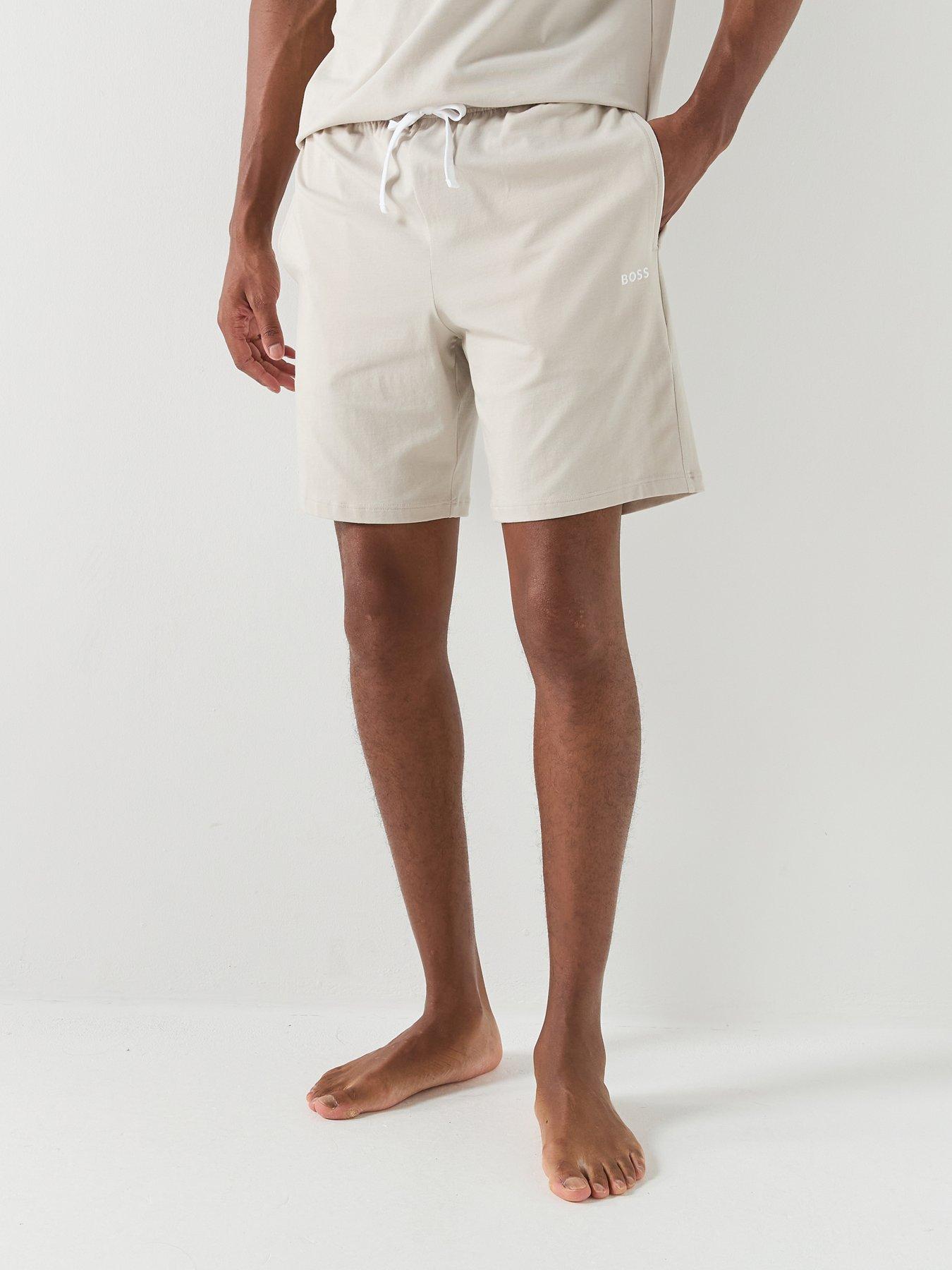 BOSS Mix  &  Match Lightweight Loungewear Shorts - Light Grey