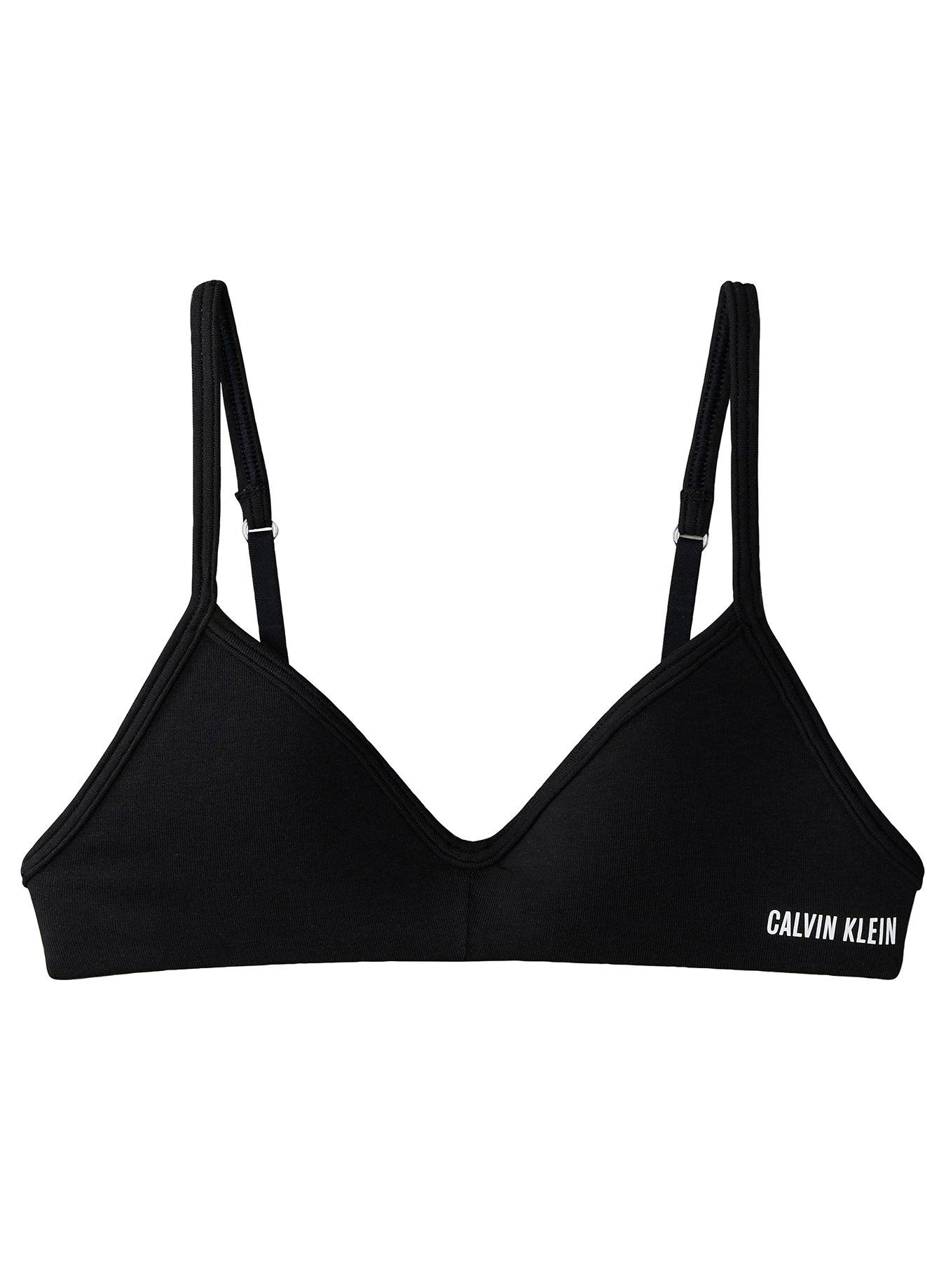 Calvin Klein Girls Intense Power Molded Bra - Black