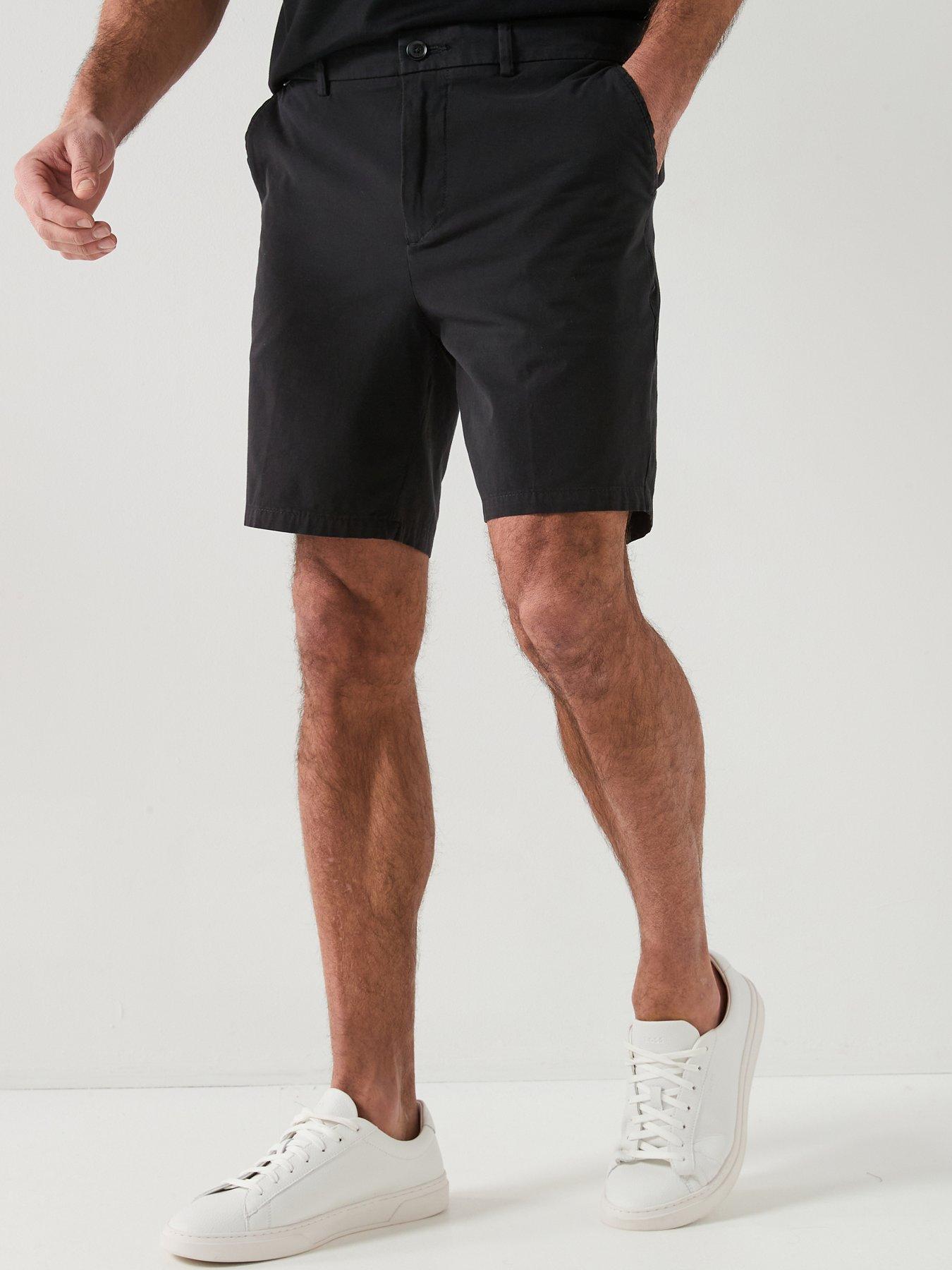 BOSS Modern Fit Chino Shorts - Black