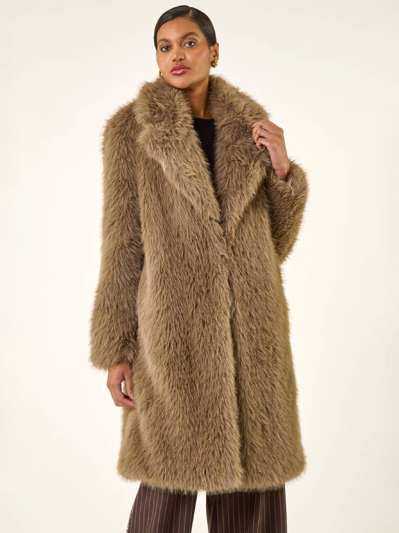 Roman Premium Faux Fur Coat