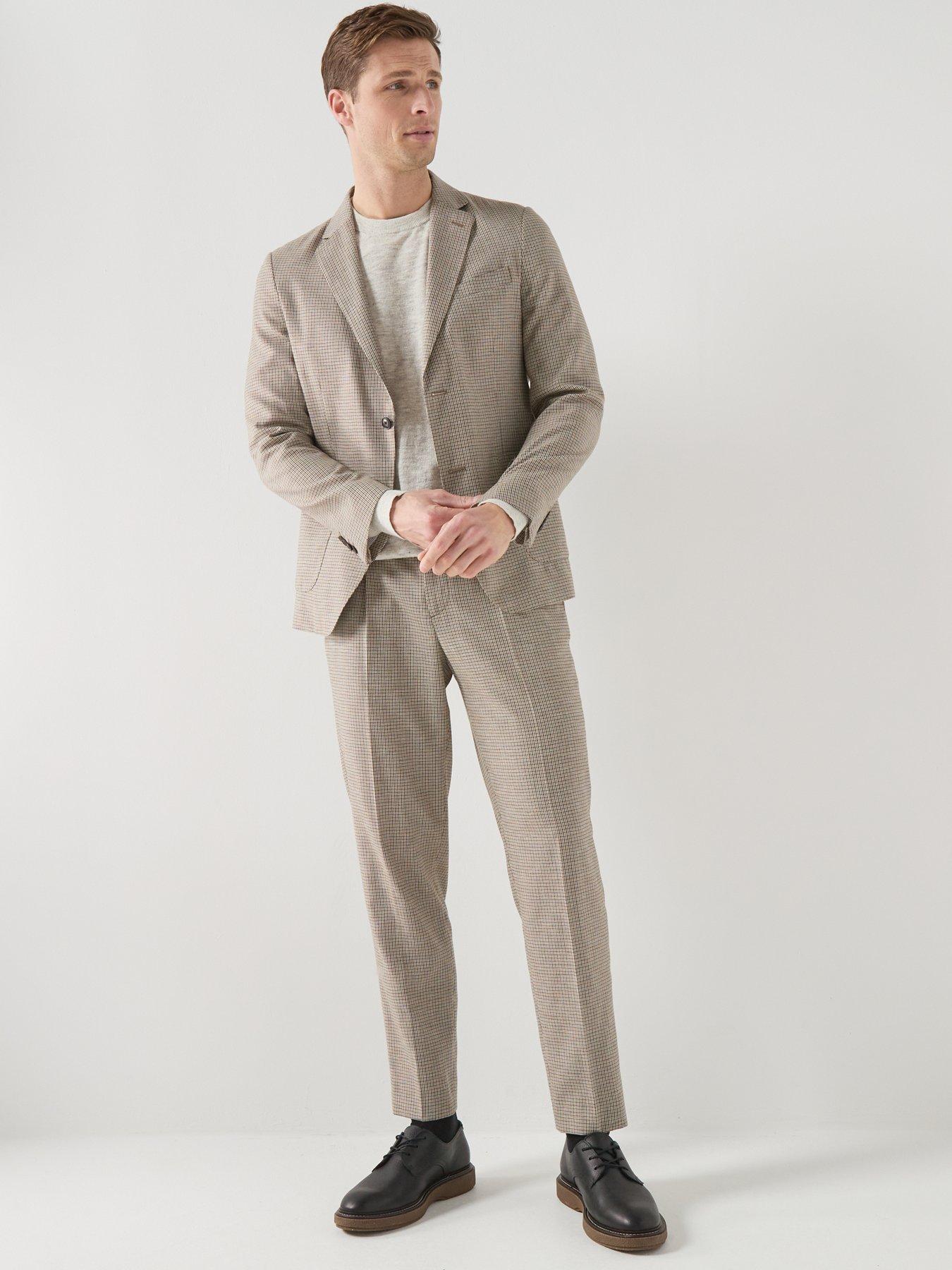 Image 5 of 6 of Barbour Barbour Forstone Houndstooth Trousers - Grey