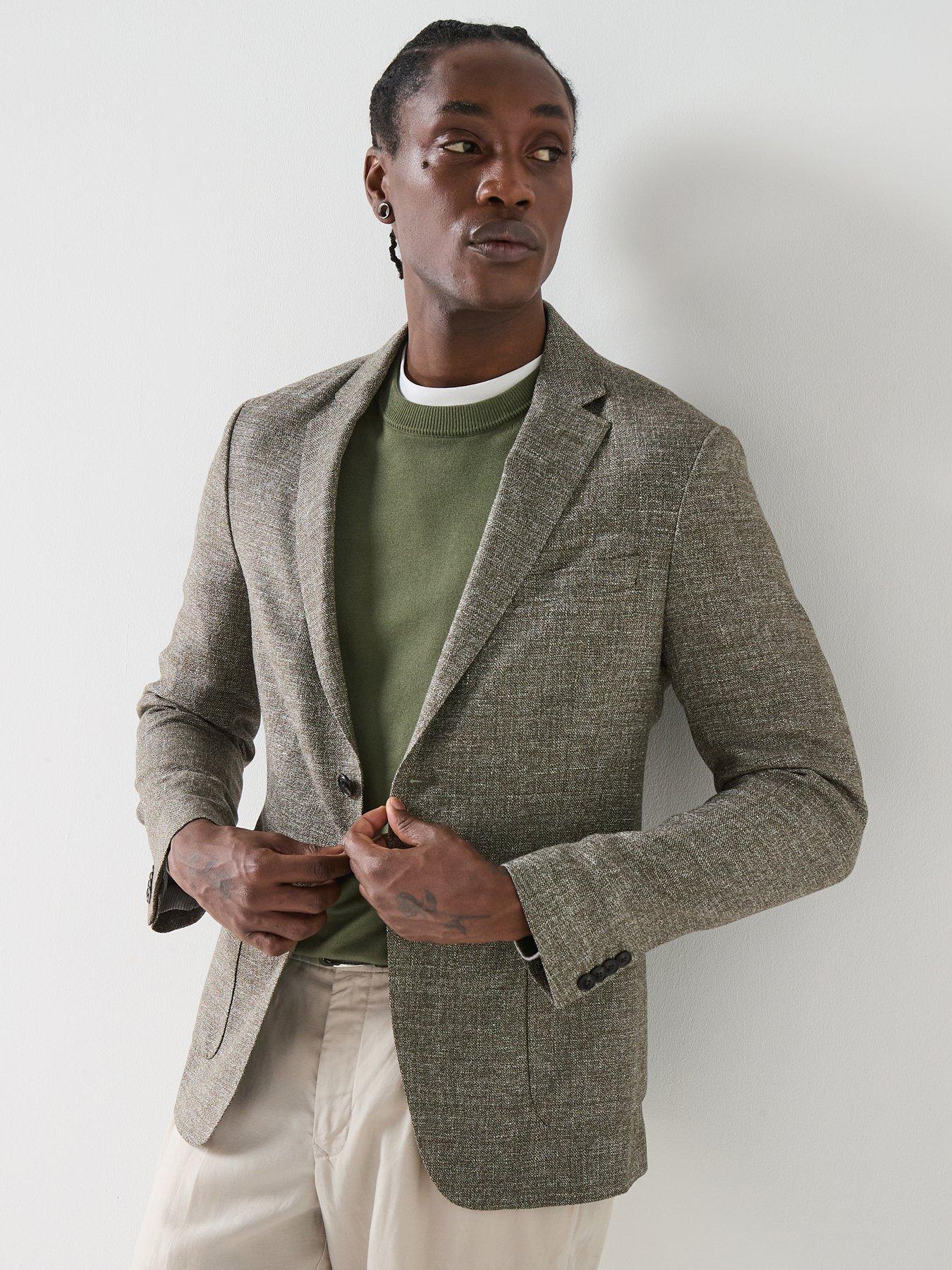 Barbour Barbour Auckland Melange Blazer - Khaki