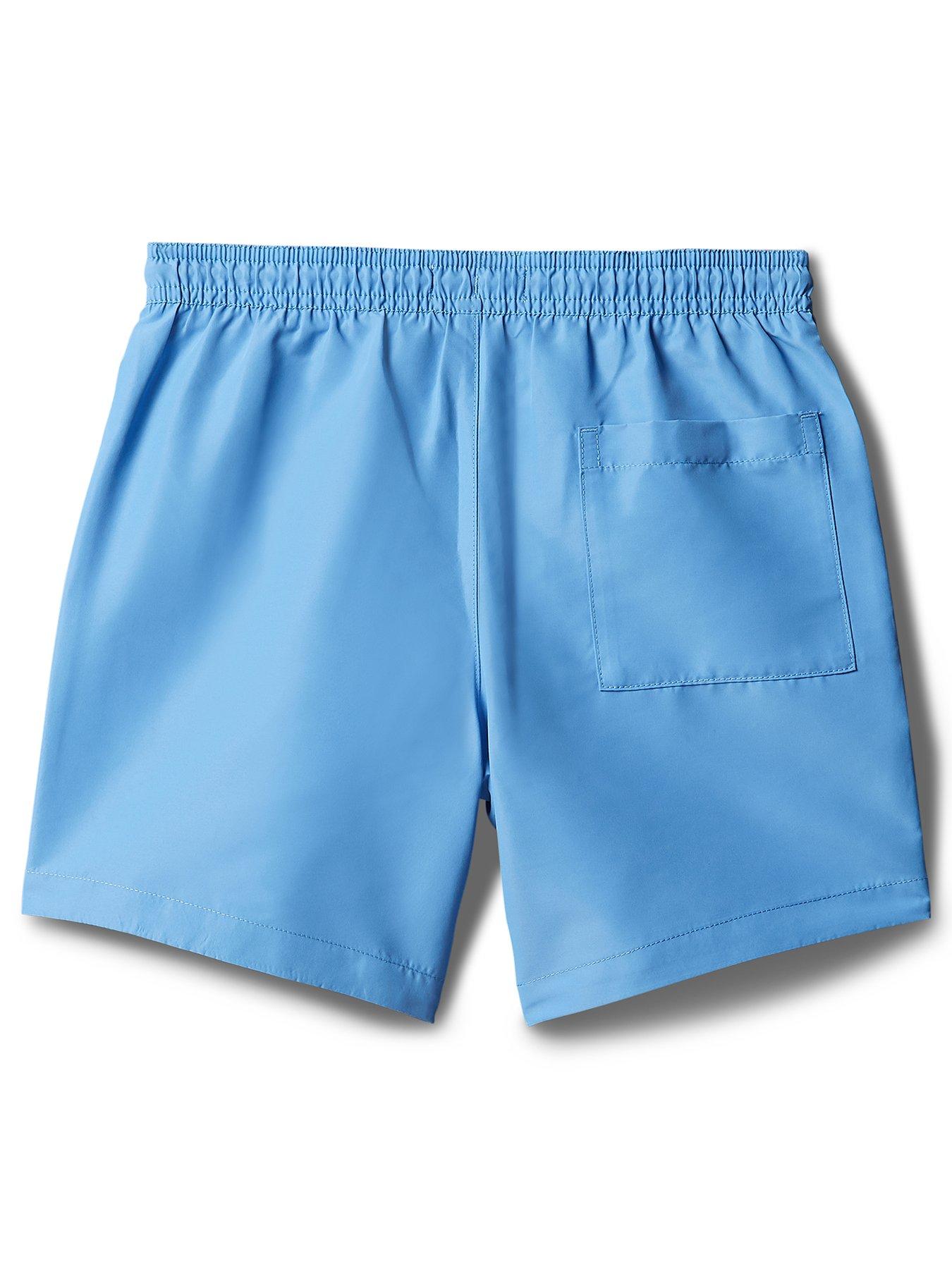 Image 2 of 2 of Calvin Klein Boys Medium Drawstring Swim Shorts - Blue