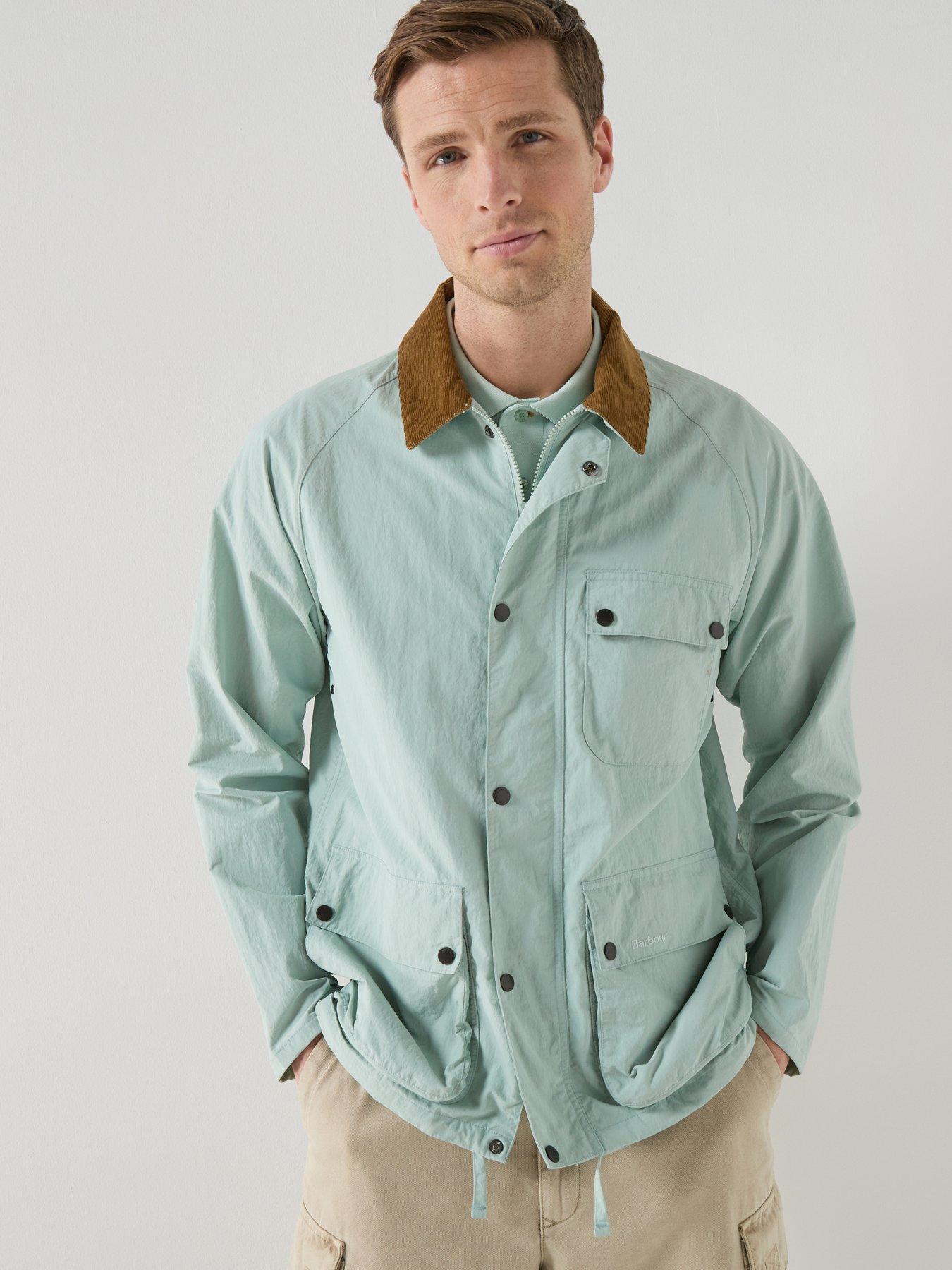 Barbour Barbour Modified Solway Showerproof Jacket - Light Blue