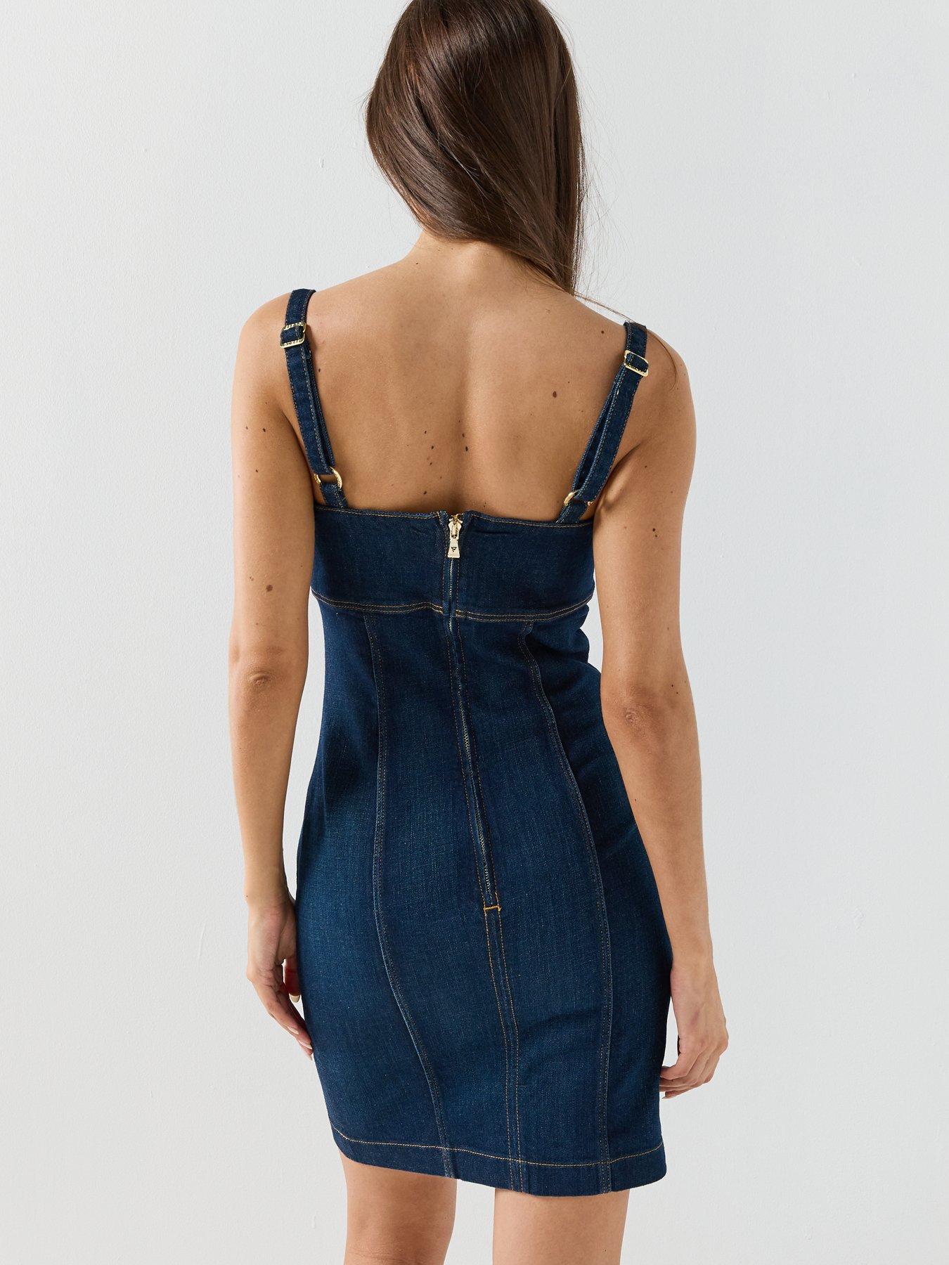 Guess Jeans Adelaida Dress - Navy | Very