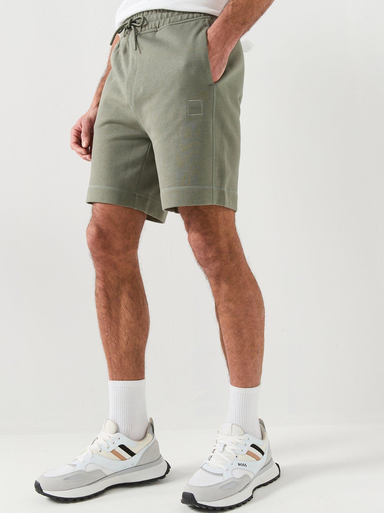 BOSS Sewalk Jersey Shorts - Dark Khaki