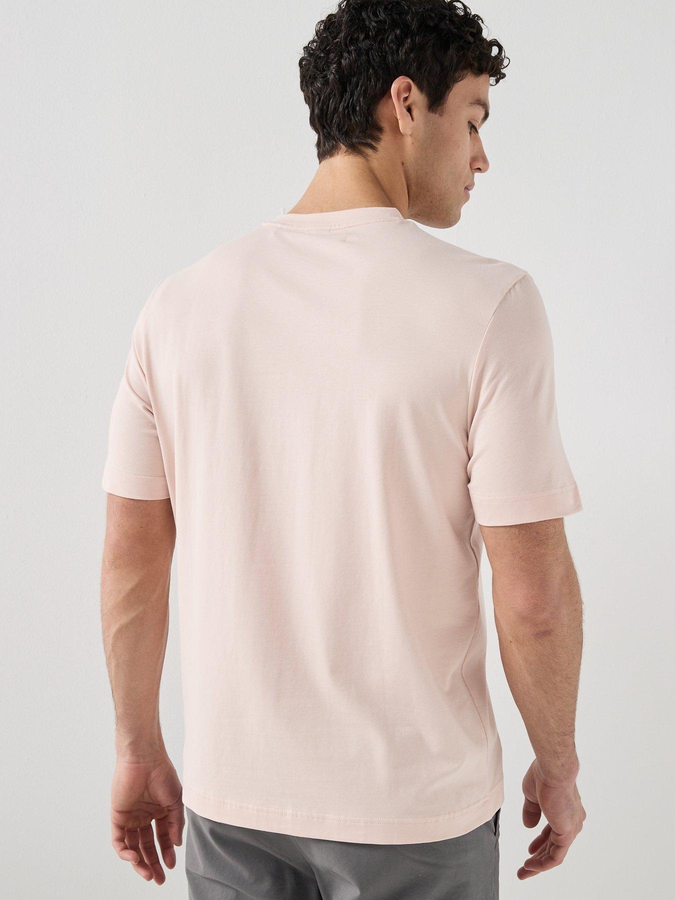 Image 2 of 4 of BOSS Tchup Centre Logo T-Shirt - Light Pink