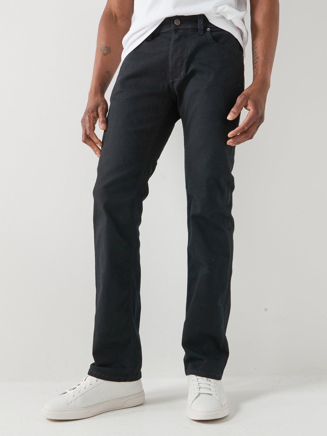 Diesel Larkee Straight Fit Jeans - Black