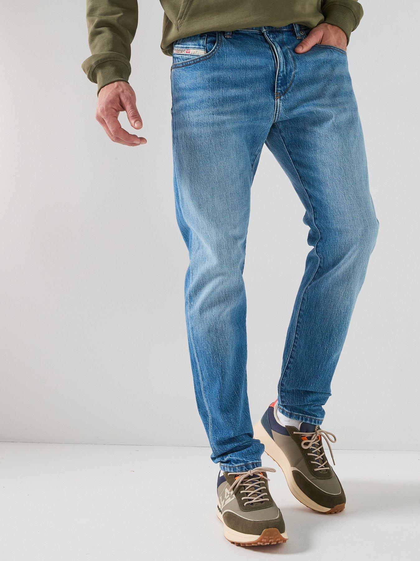 Diesel D-Strukt Slim Fit Jeans - Blue
