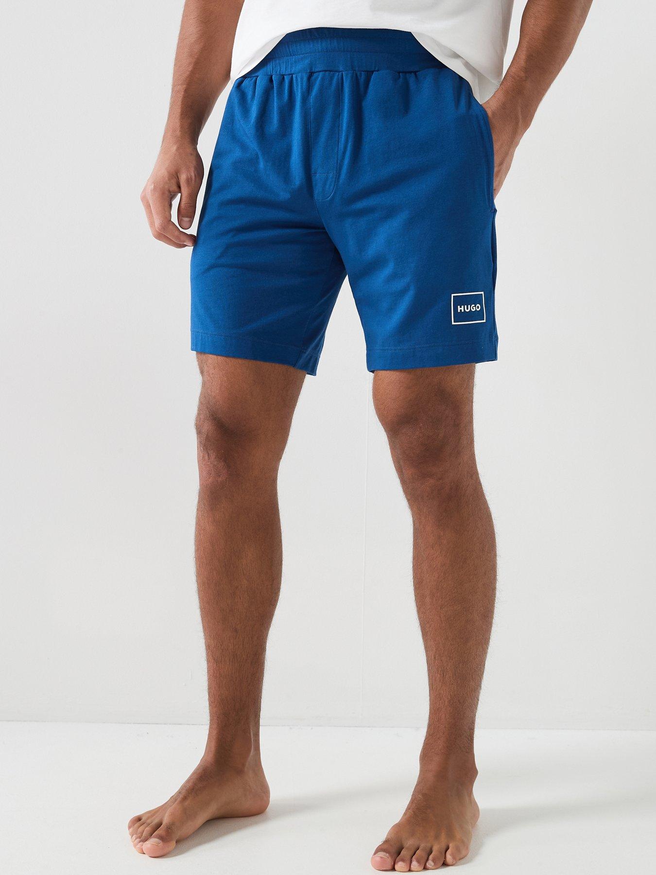 Hugo Bodywear Laze Loungewear Shorts - Blue