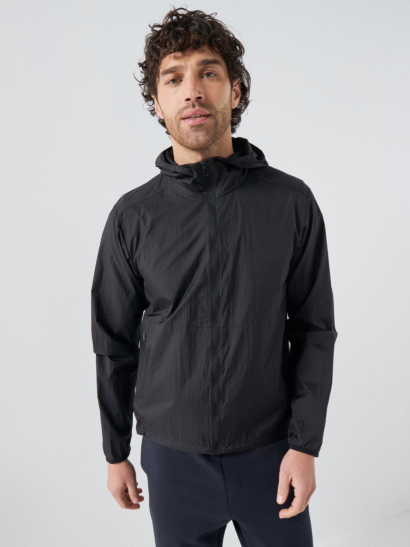Image 4 of 6 of BOSS Airynix Lightweight Shell Jacket - Black