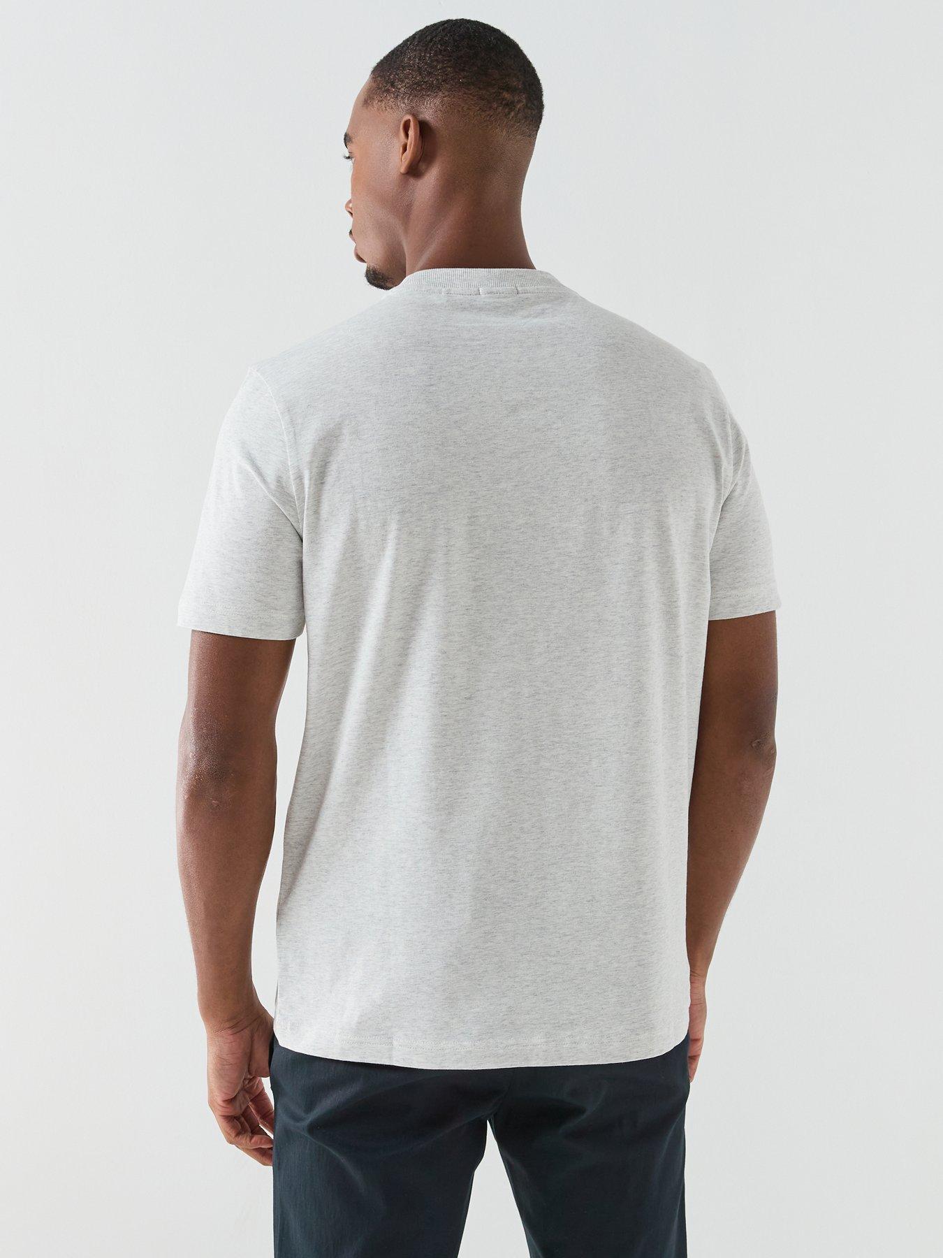 Image 2 of 4 of BOSS Tee Regular Fit T-Shirt - Light Grey